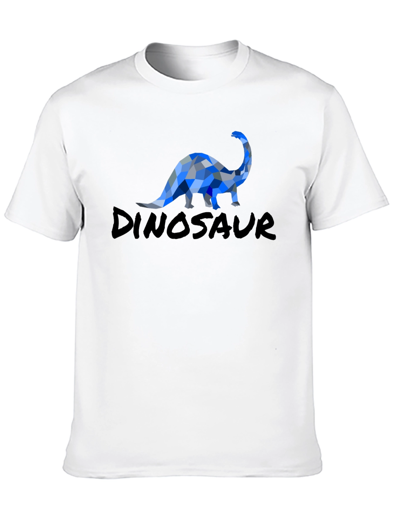 Geometric Dinosaur Graphic Tee