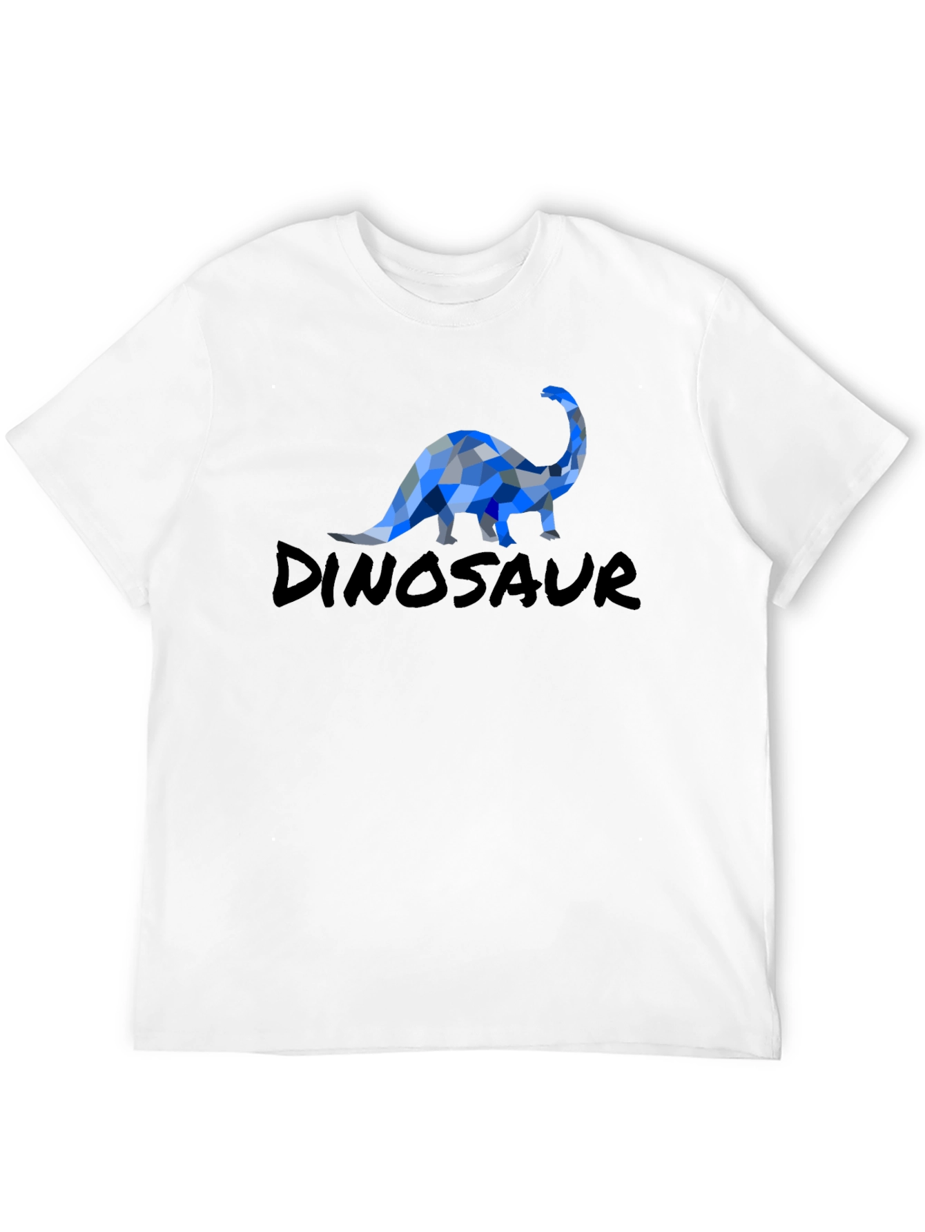 Geometric Dinosaur Graphic Tee
