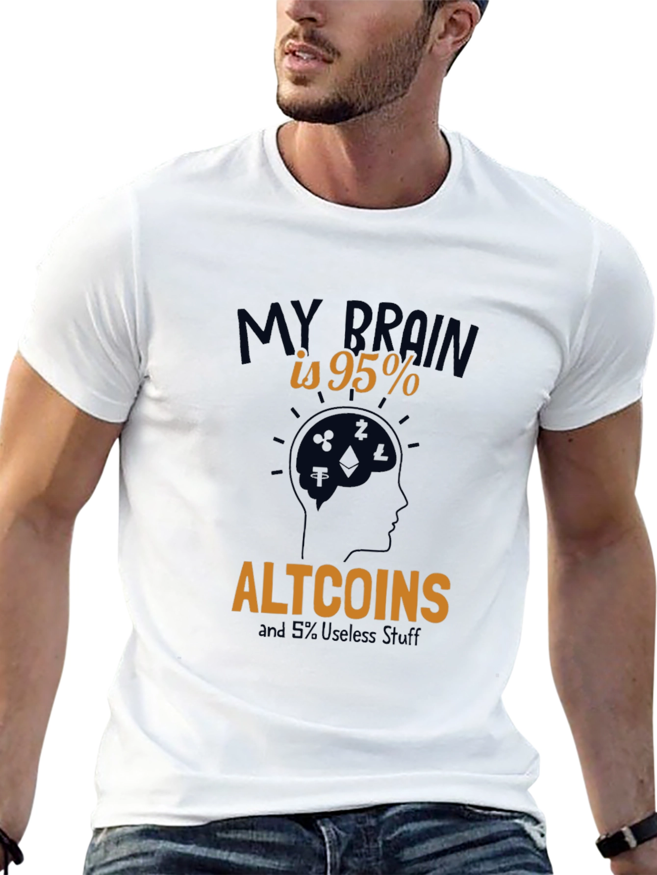 95% Altcoins Funny Crypto T-Shirt