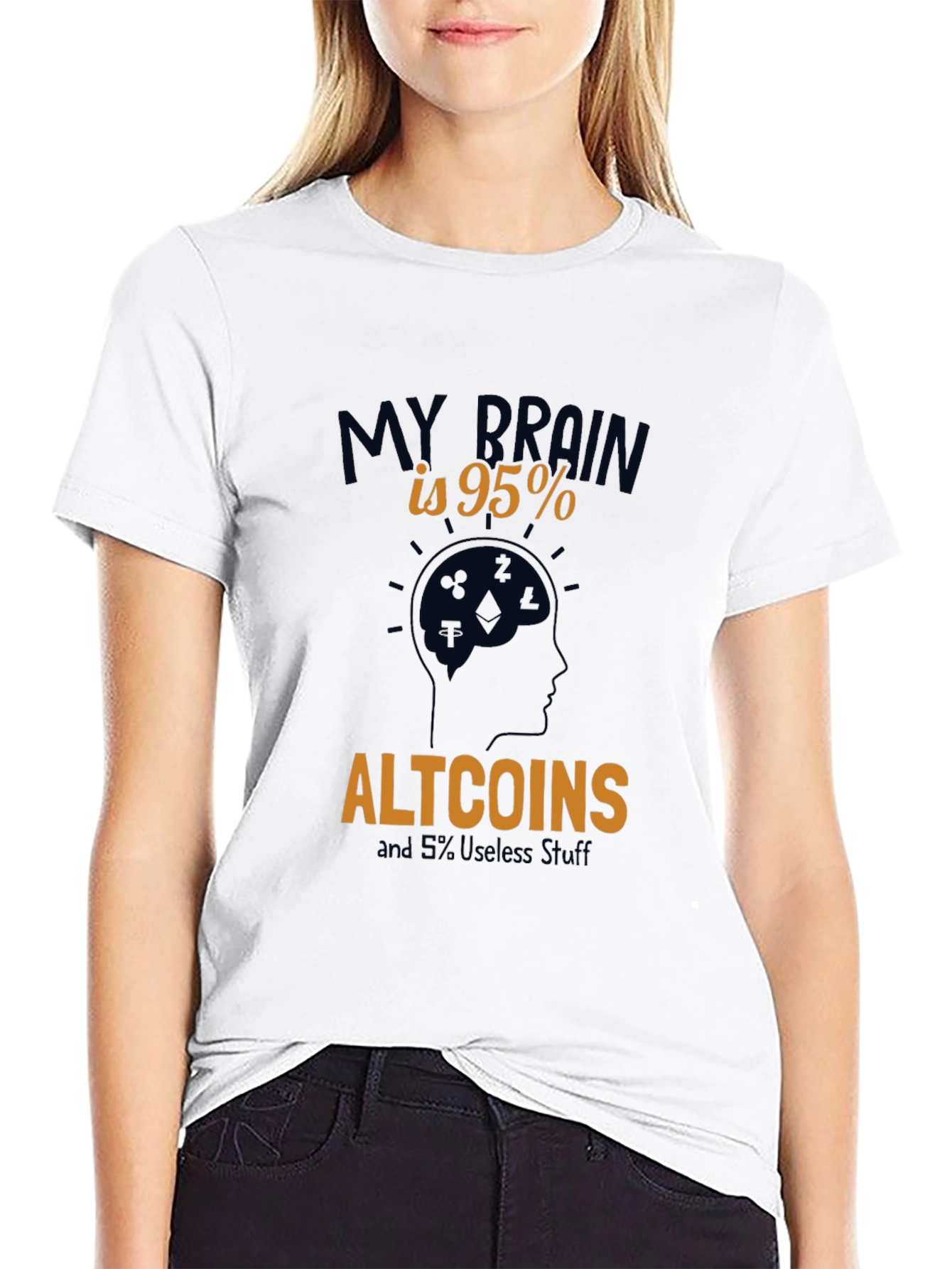 95% Altcoins Funny Crypto T-Shirt