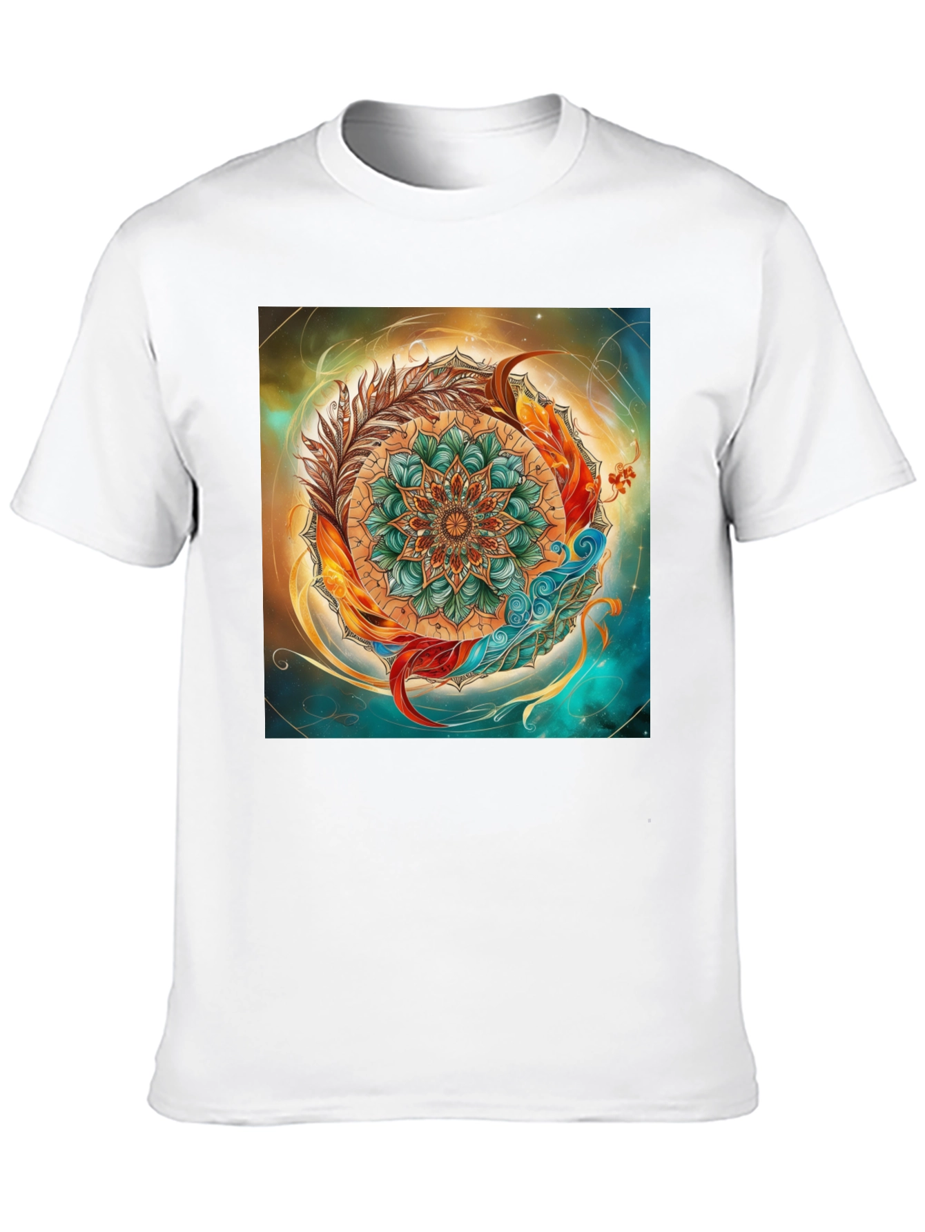 Mandala Art Graphic Tee - Unique Design
