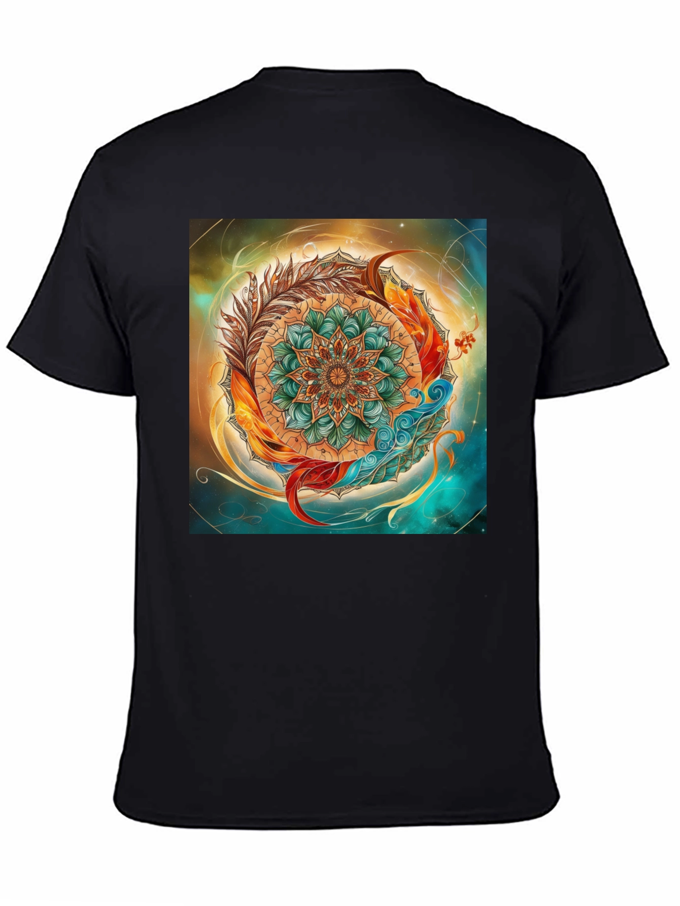 Mandala Art Graphic Tee - Unique Design