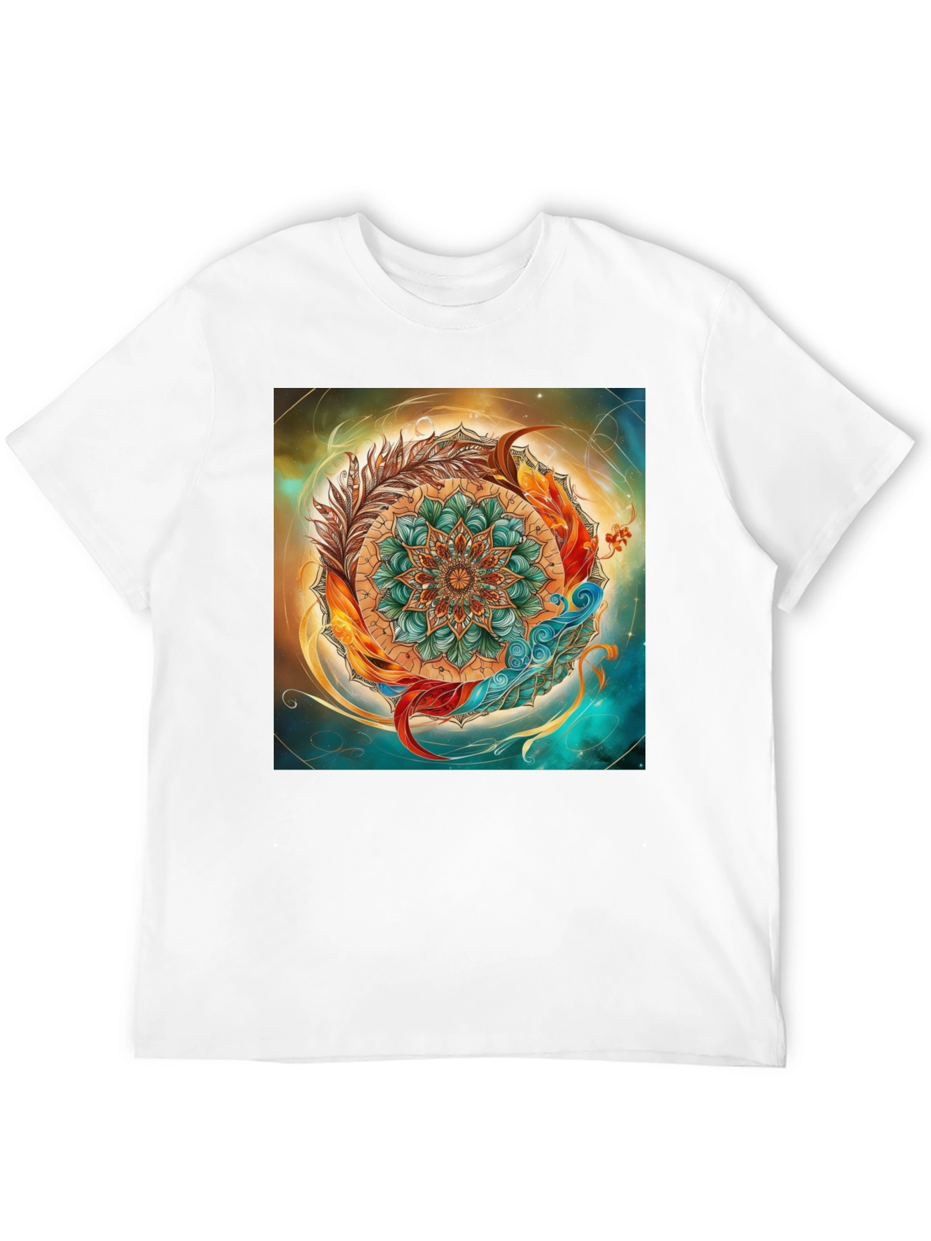 Mandala Art Graphic Tee - Unique Design