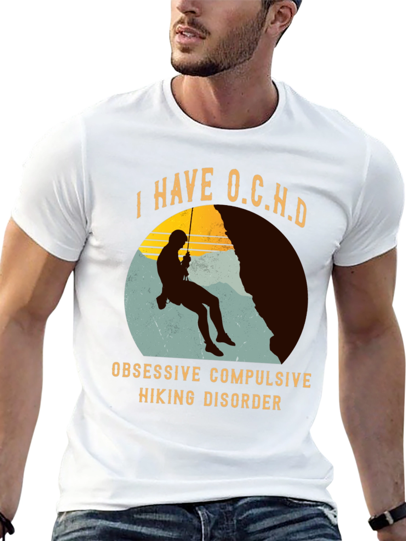 Funny Hiking T-Shirt - Obsessive Compulsive Hiking Disorder