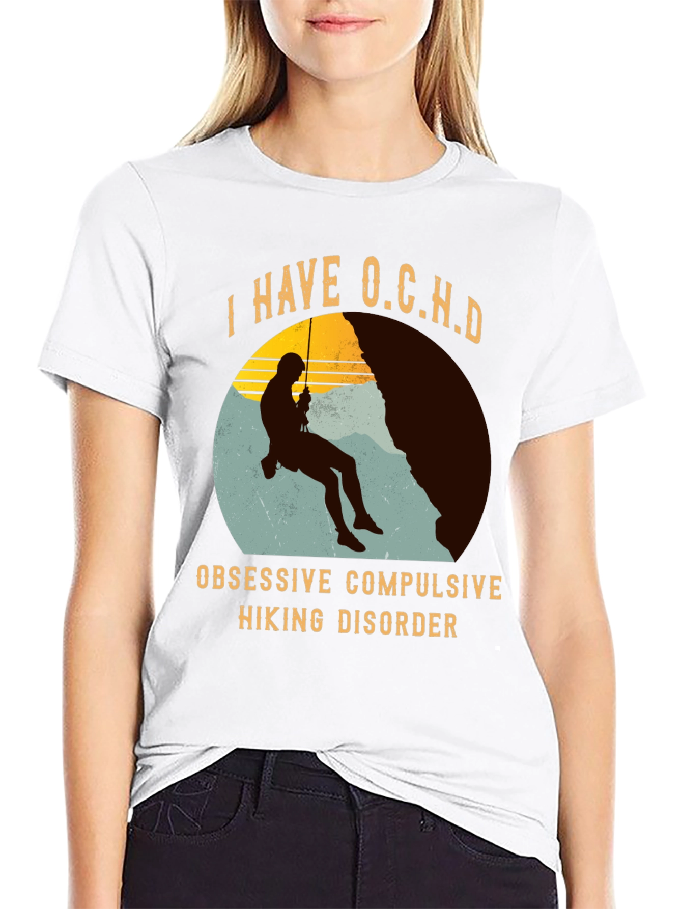 Funny Hiking T-Shirt - Obsessive Compulsive Hiking Disorder