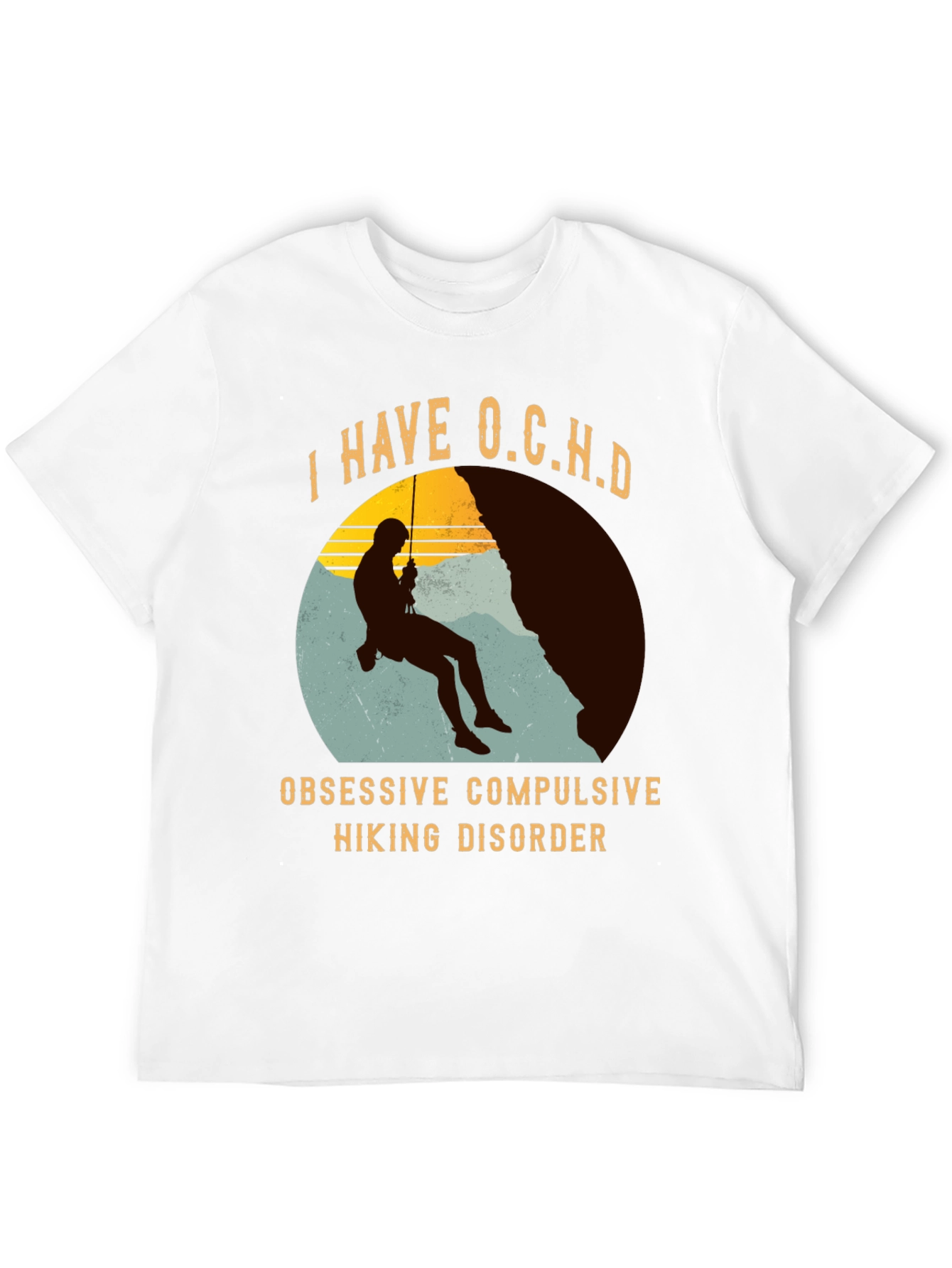 Funny Hiking T-Shirt - Obsessive Compulsive Hiking Disorder