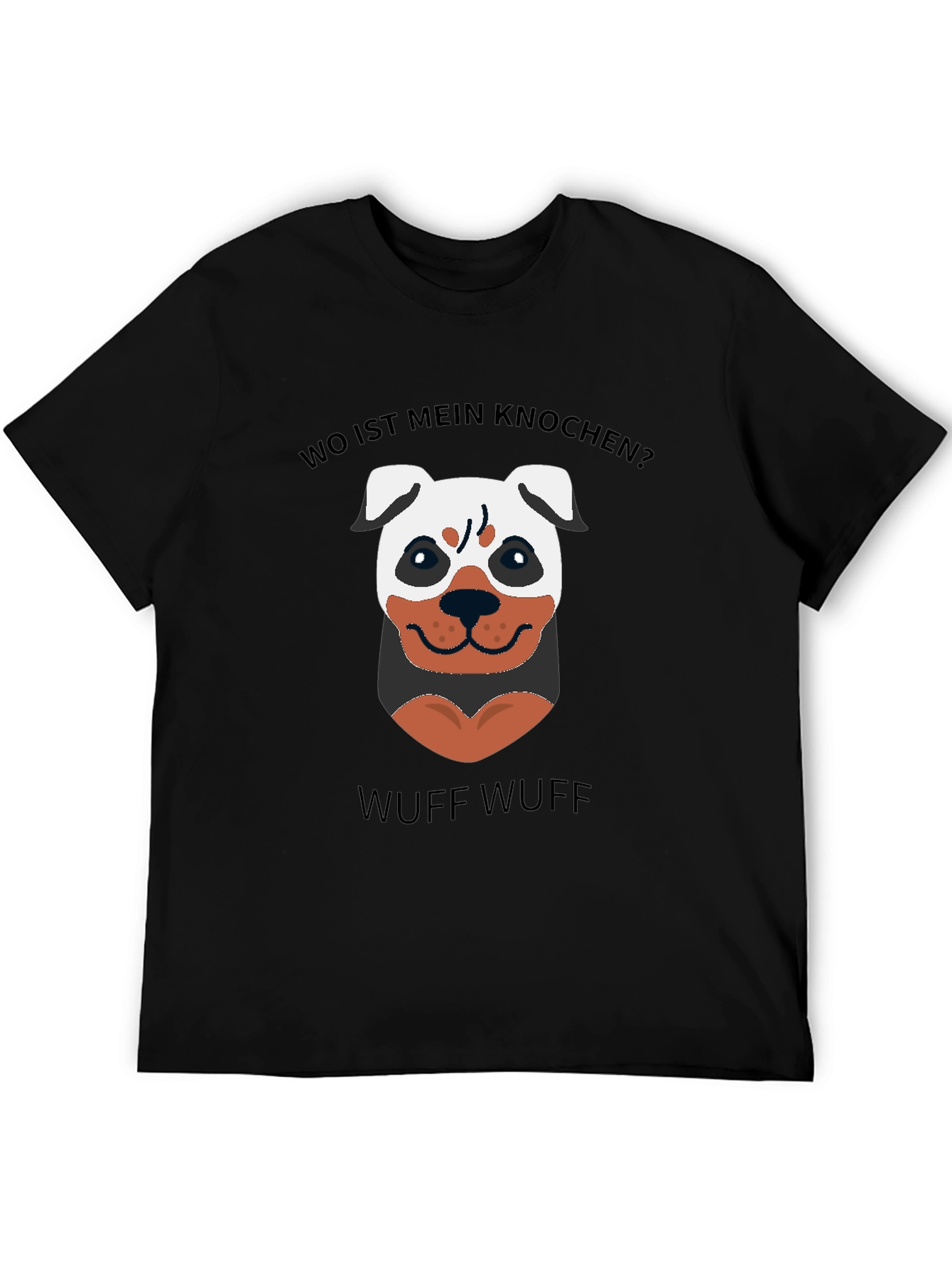 Wo Ist Mein Knochen? Funny Dog T-Shirt