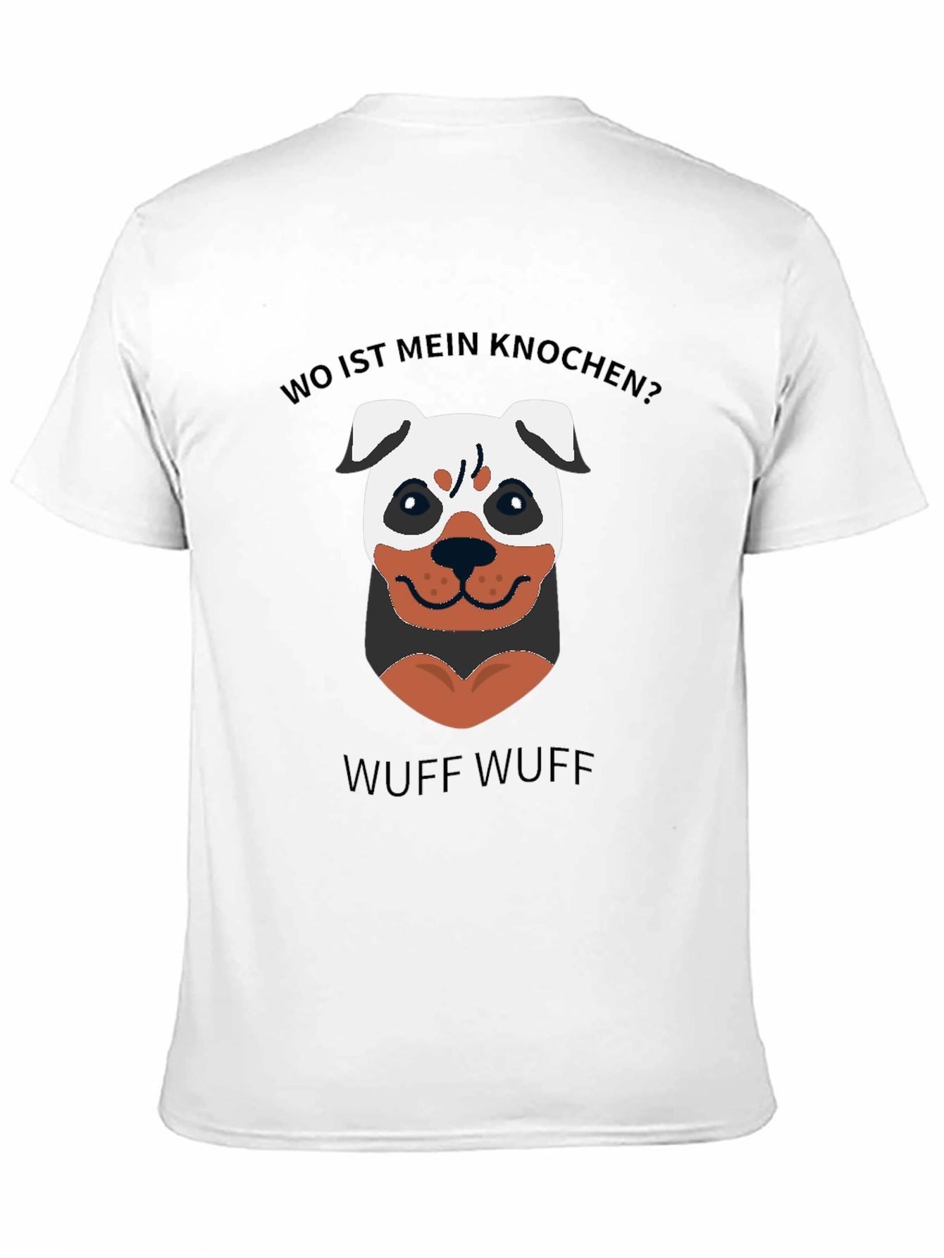 Wo Ist Mein Knochen? Funny Dog T-Shirt