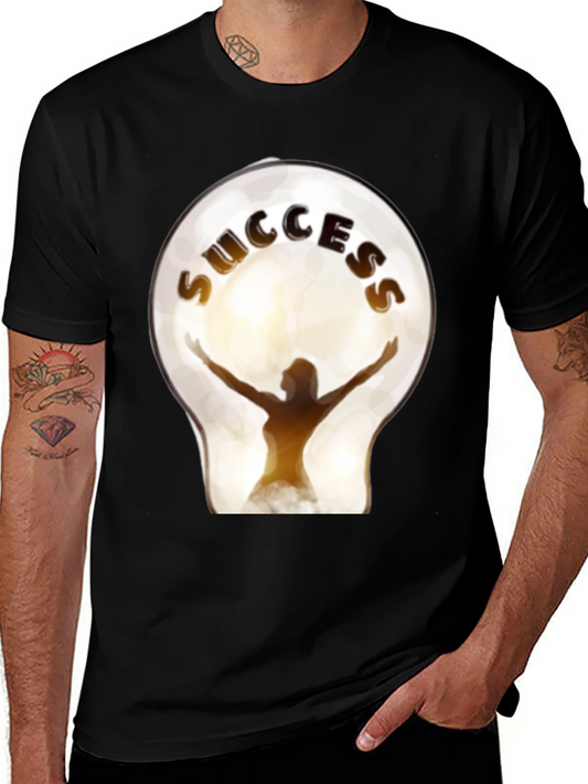 Success Lightbulb Graphic T-Shirt