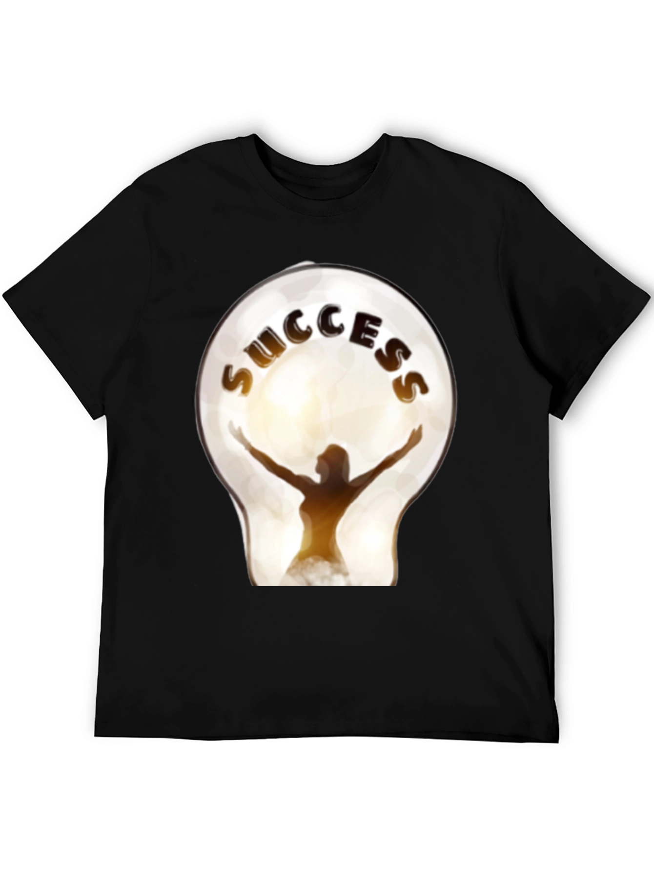 Success Lightbulb Graphic T-Shirt