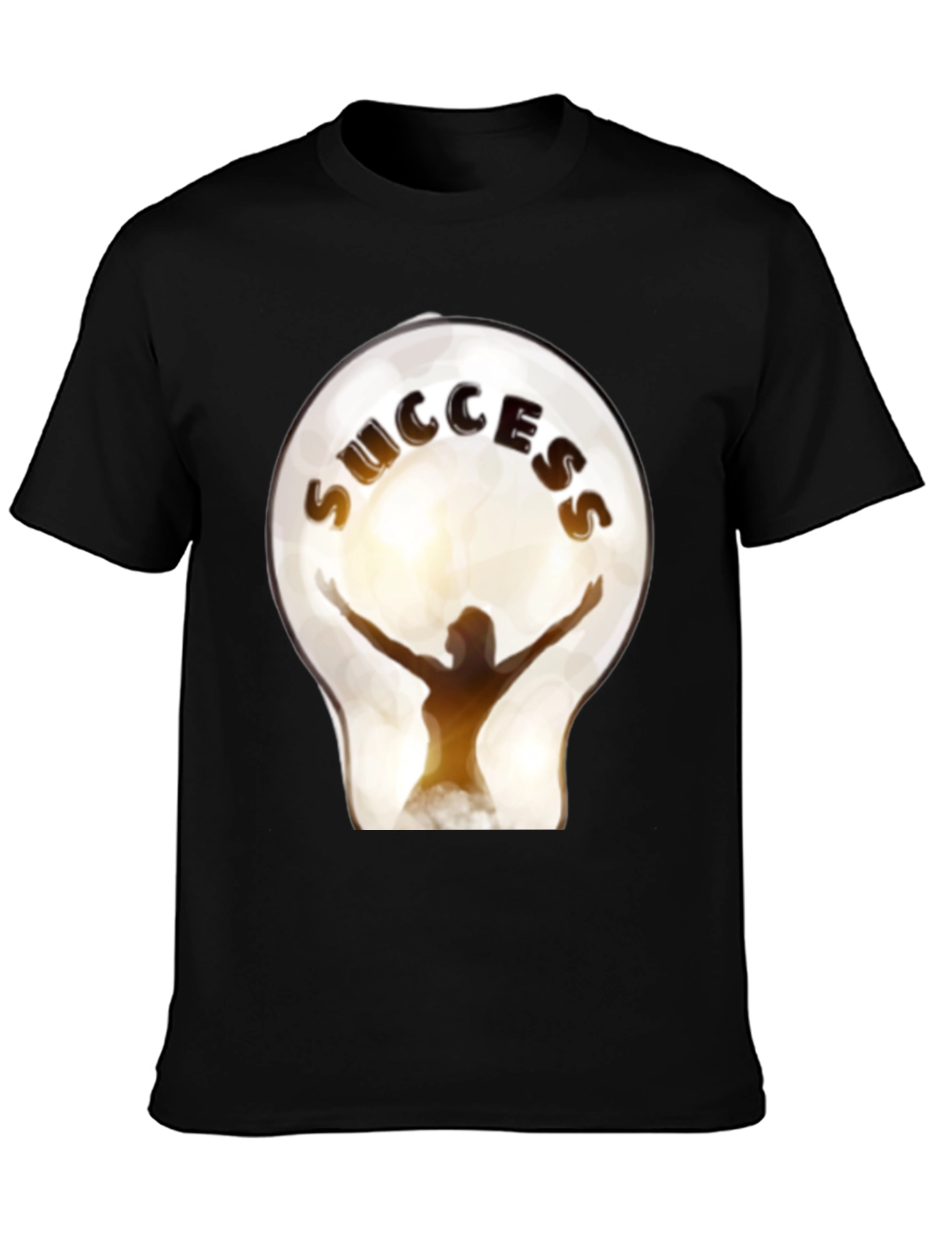 Success Lightbulb Graphic T-Shirt