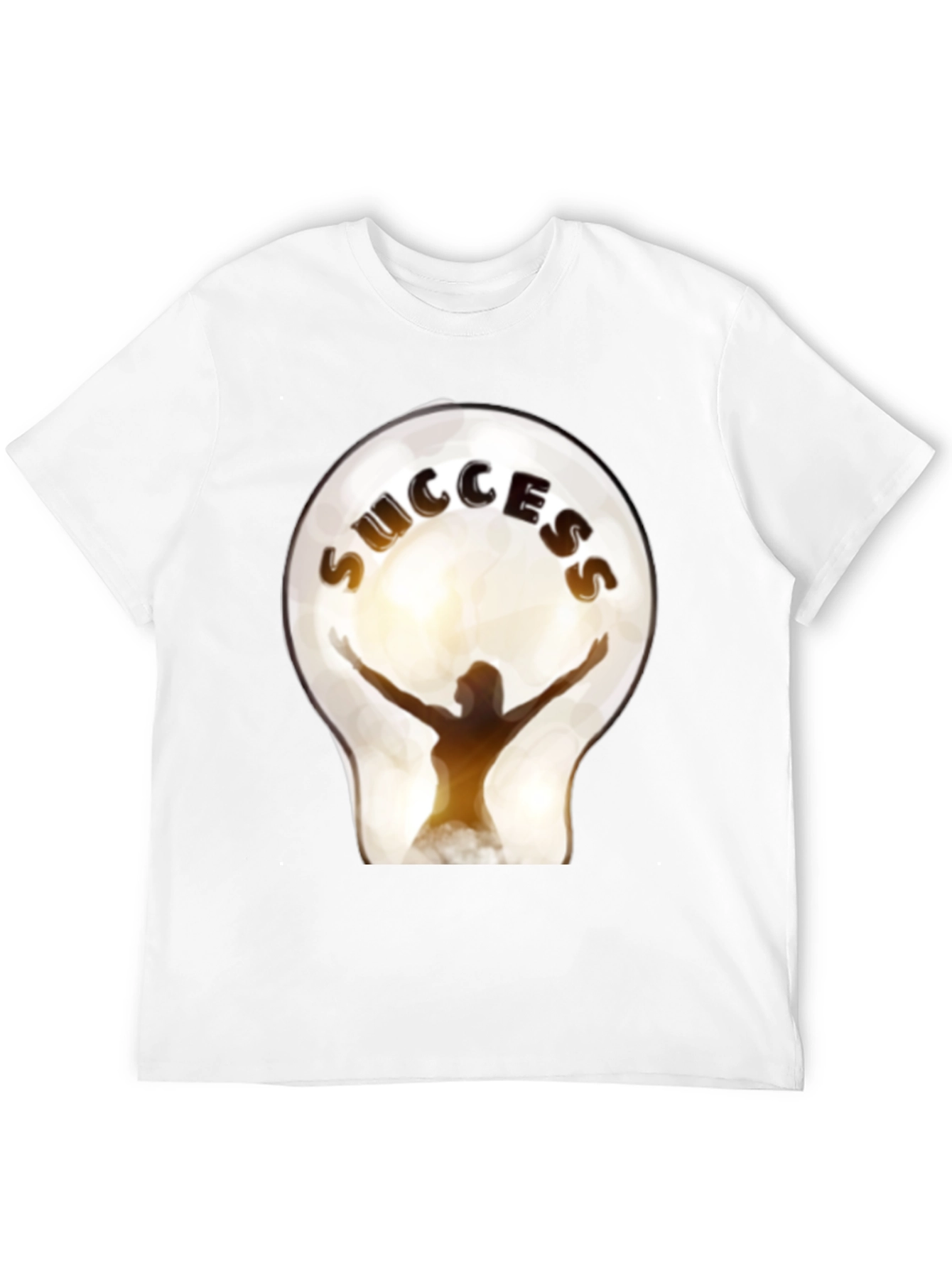 Success Lightbulb Graphic T-Shirt