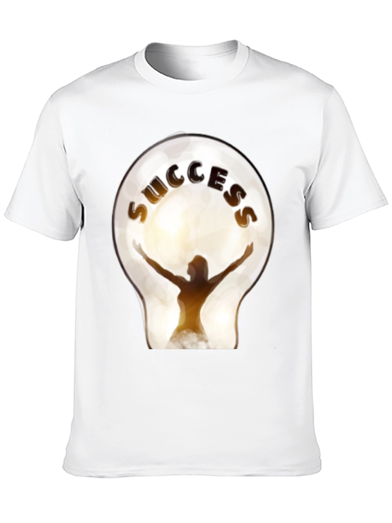 Success Lightbulb Graphic T-Shirt