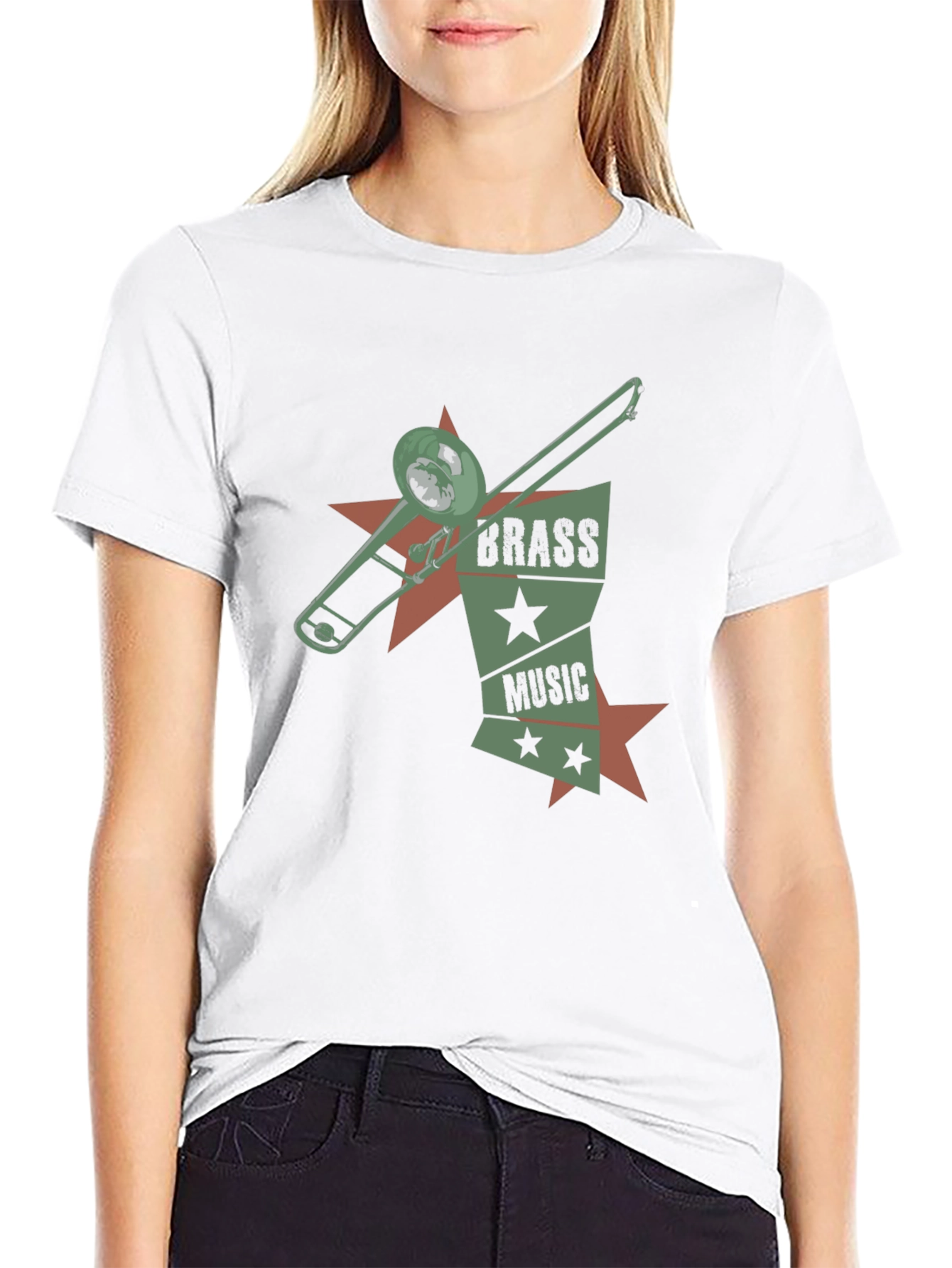 Brass Music Graphic T-Shirt