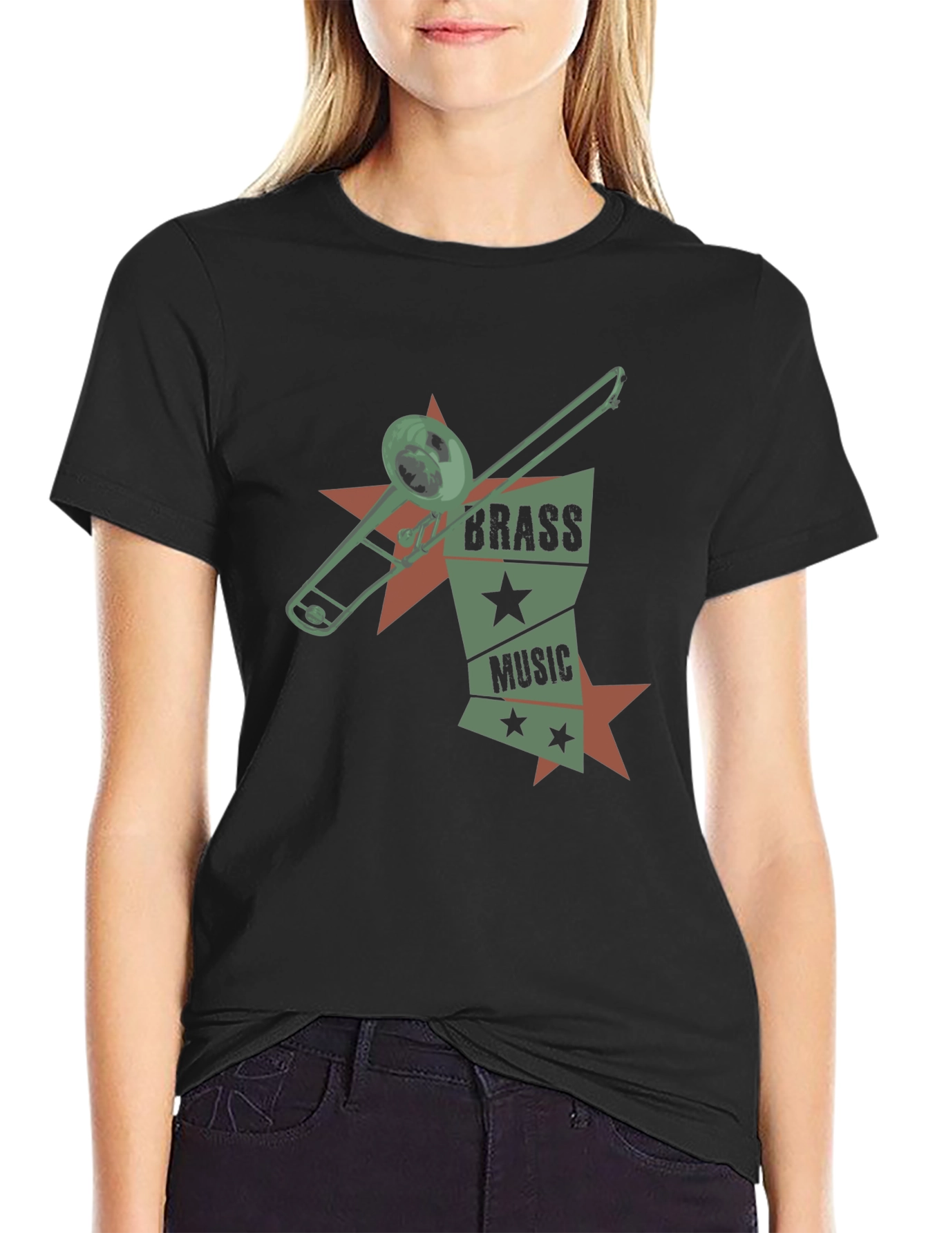 Brass Music Graphic T-Shirt
