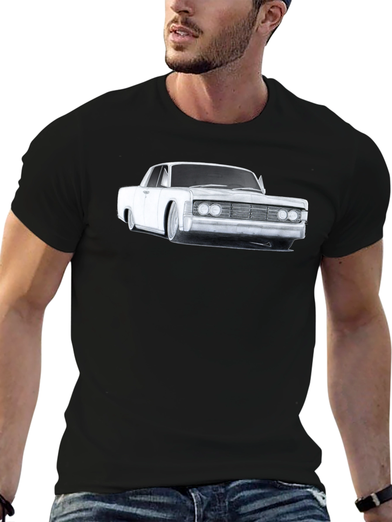 Classic Car Graphic T-Shirt
