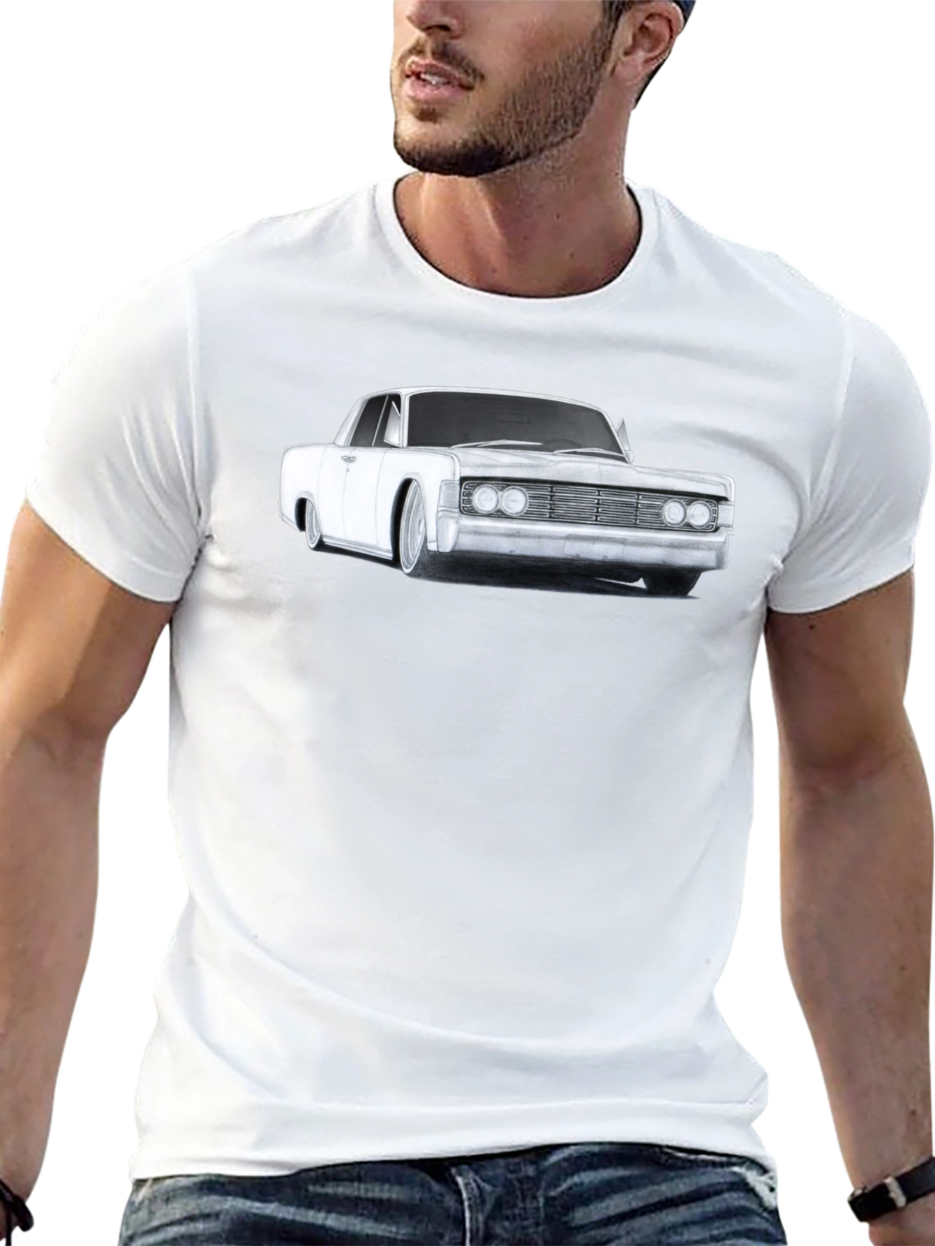 Classic Car Graphic T-Shirt