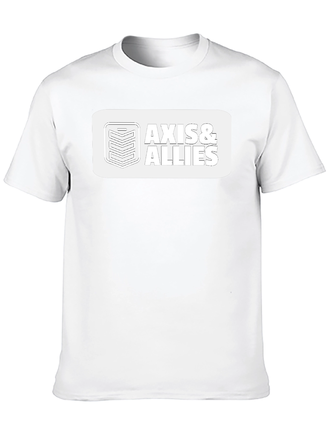 Axis & Allies Game Logo Black T-Shirt