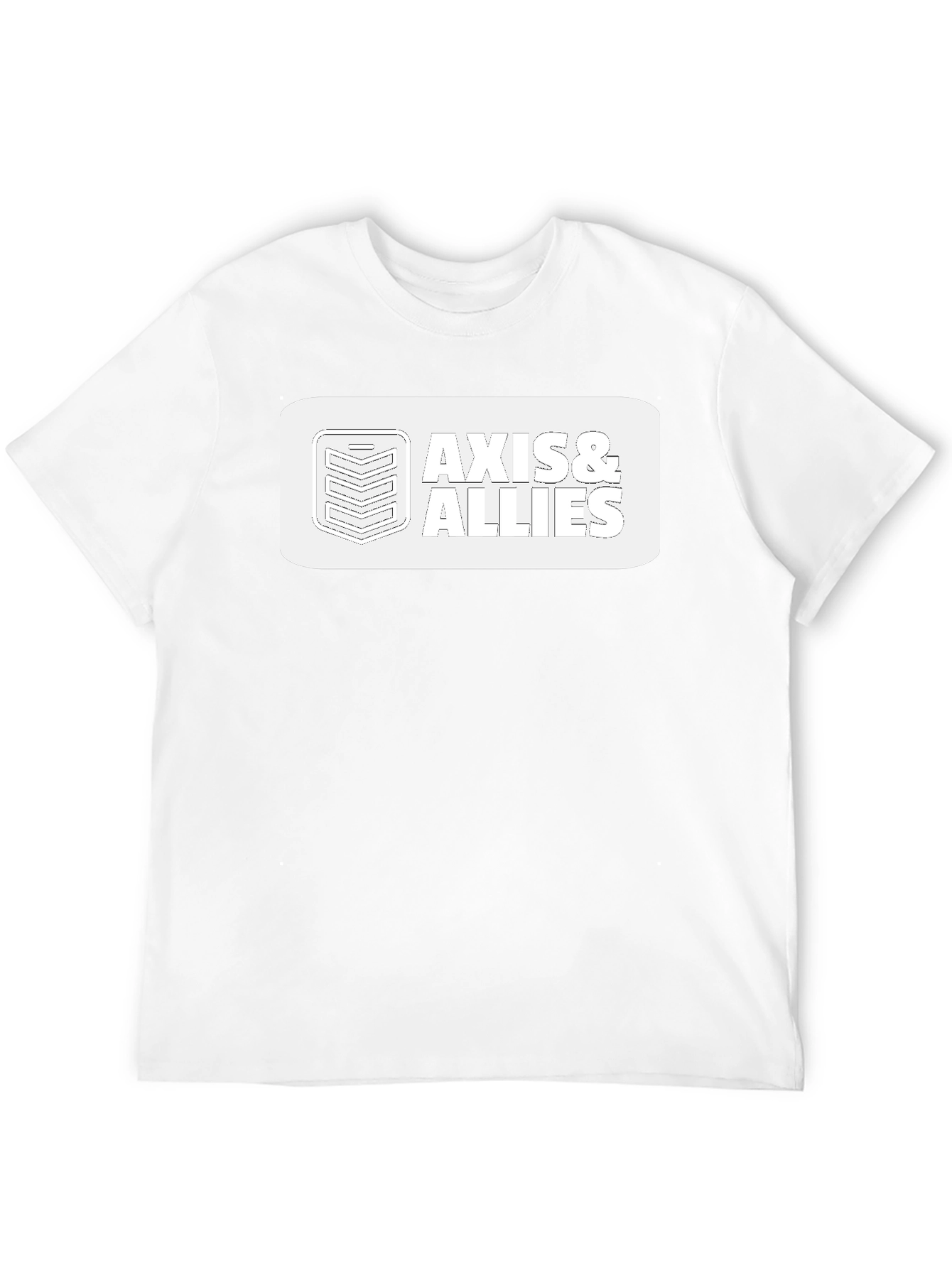 Axis & Allies Game Logo Black T-Shirt