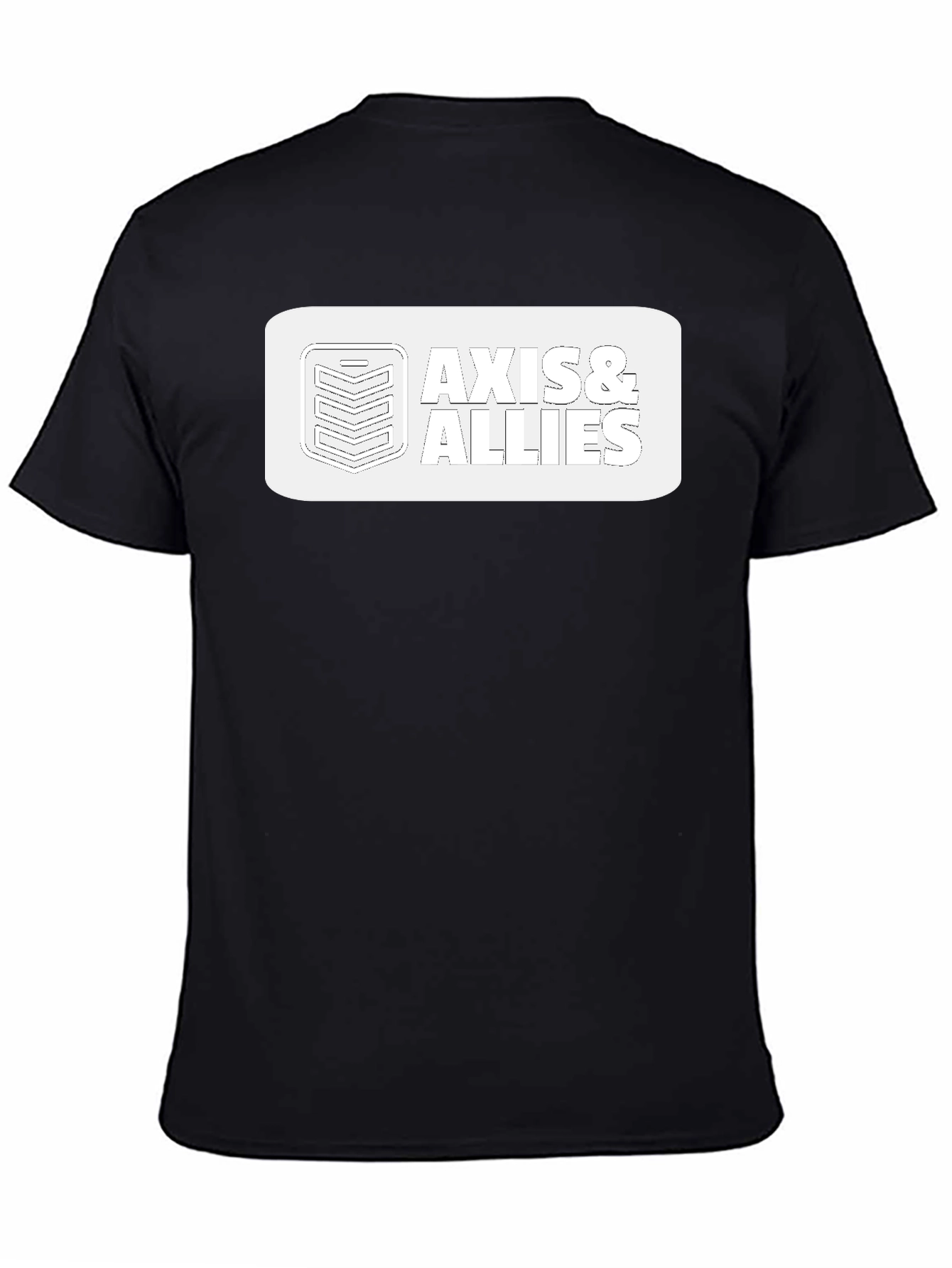 Axis & Allies Game Logo Black T-Shirt