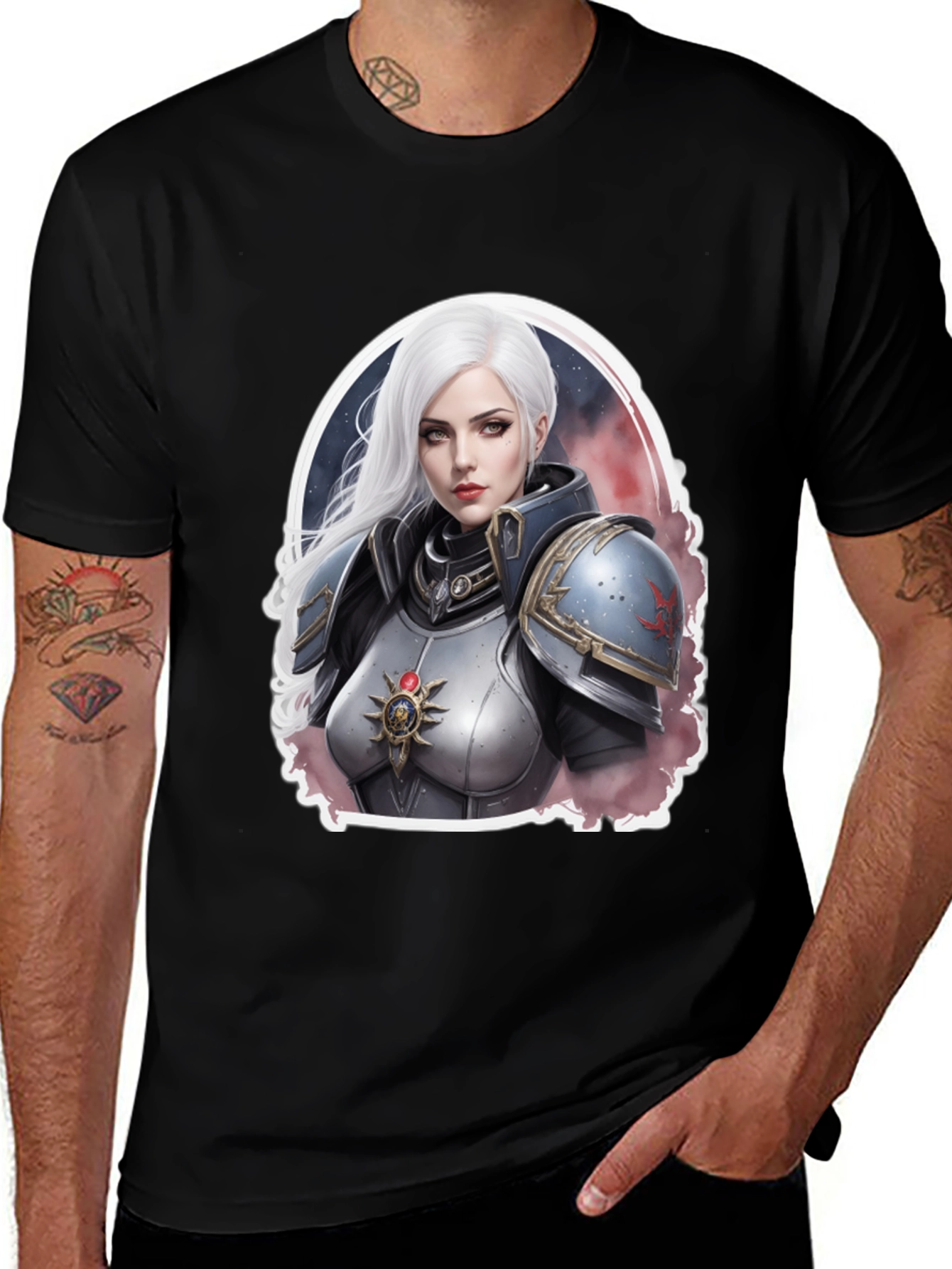 Sister of Battle T-Shirt - Anime Style Warrior