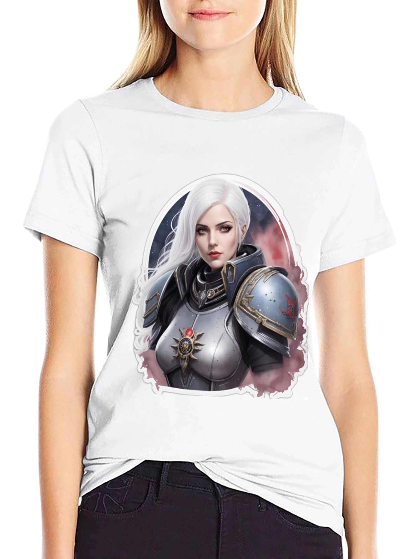 Sister of Battle T-Shirt - Anime Style Warrior