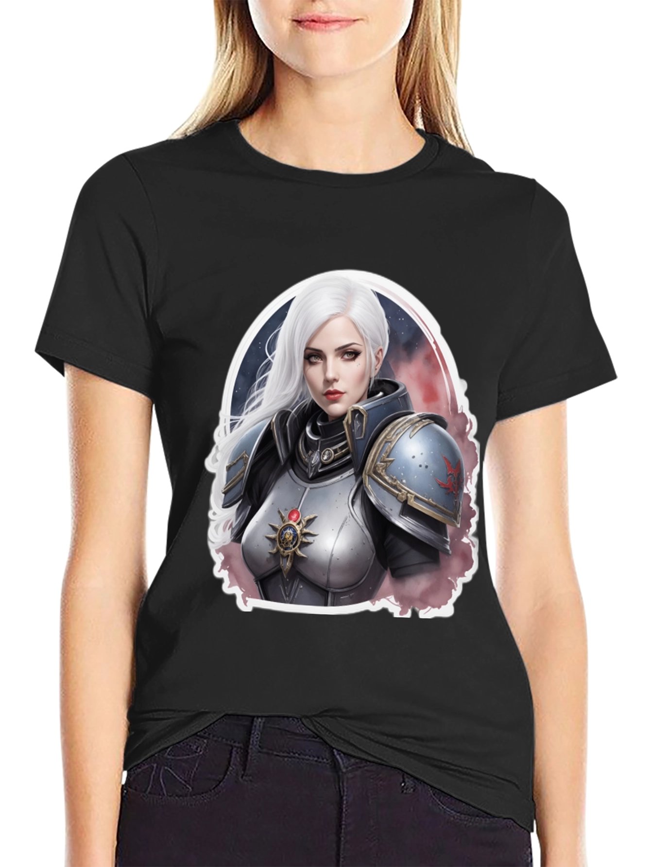 Sister of Battle T-Shirt - Anime Style Warrior