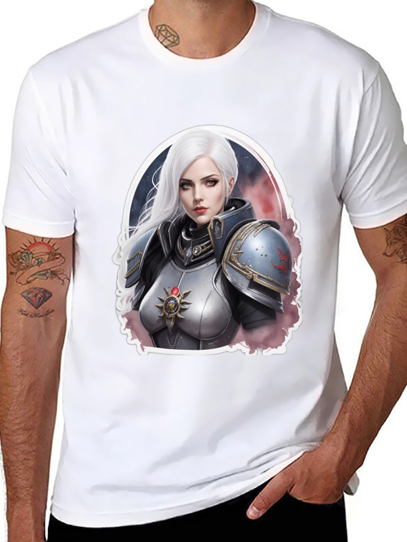 Sister of Battle T-Shirt - Anime Style Warrior