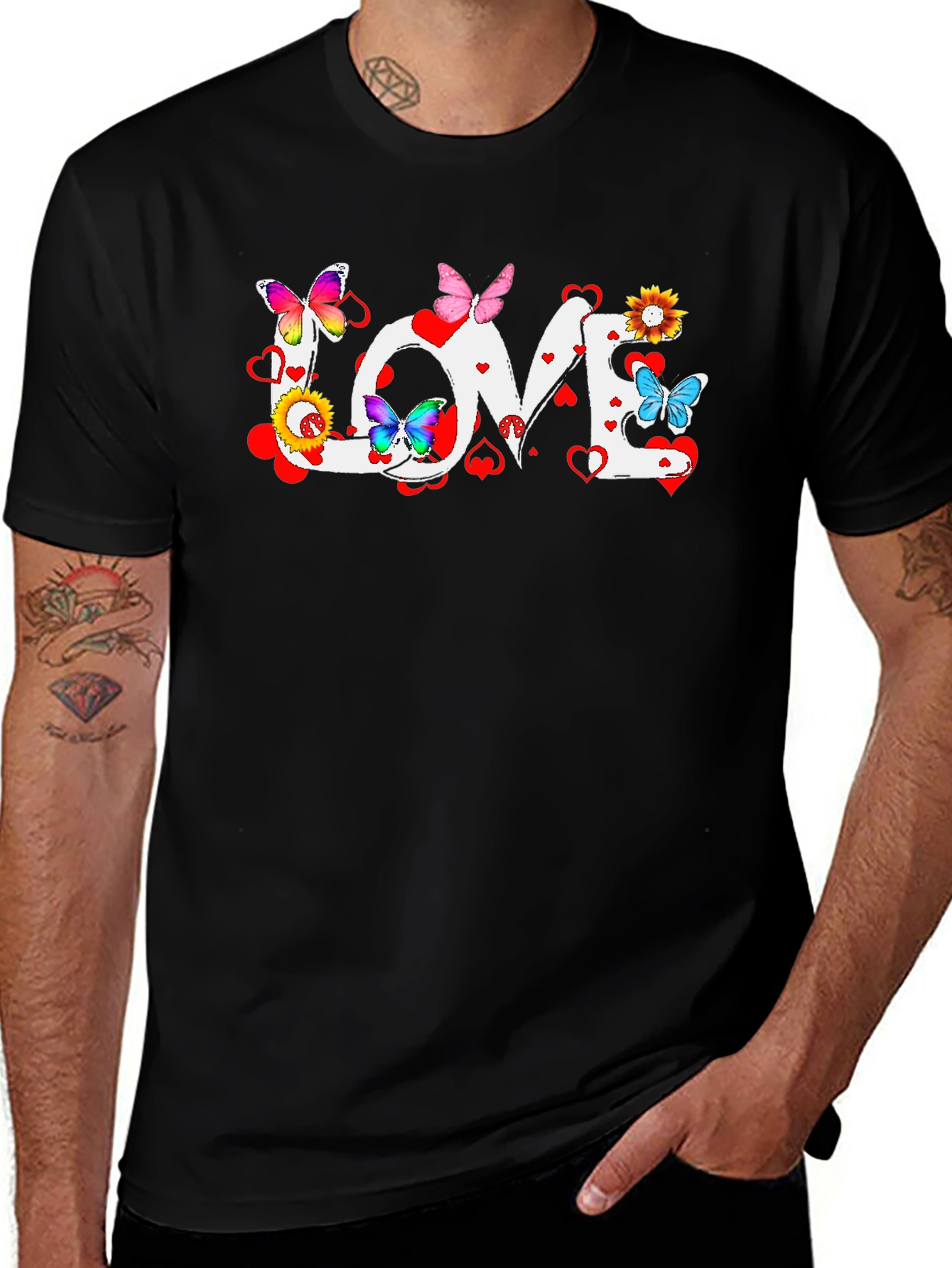 Love Butterflies Graphic Tee