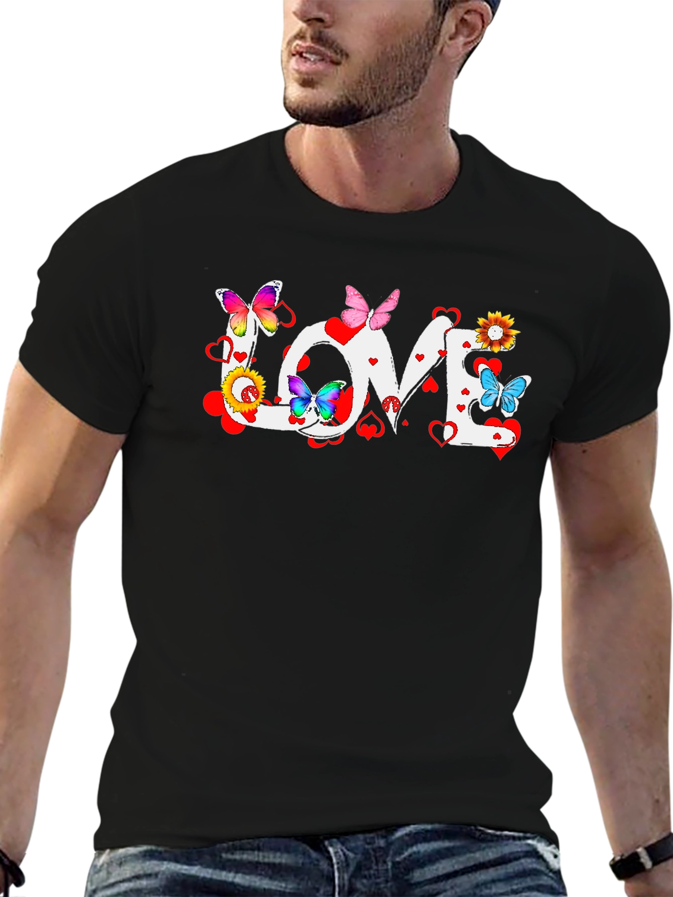 Love Butterflies Graphic Tee