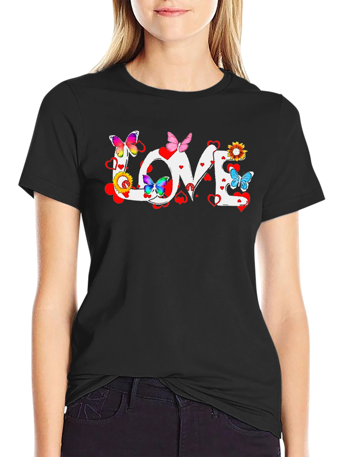 Love Butterflies Graphic Tee