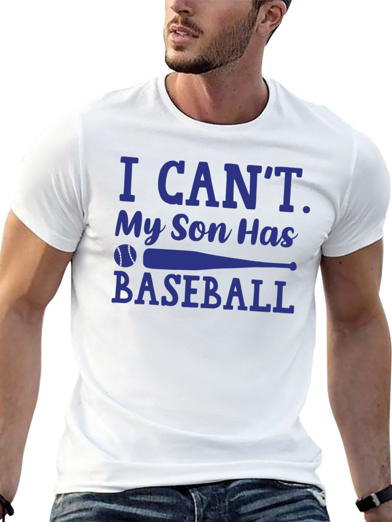 I Cant My Son Has Baseball T-Shirt