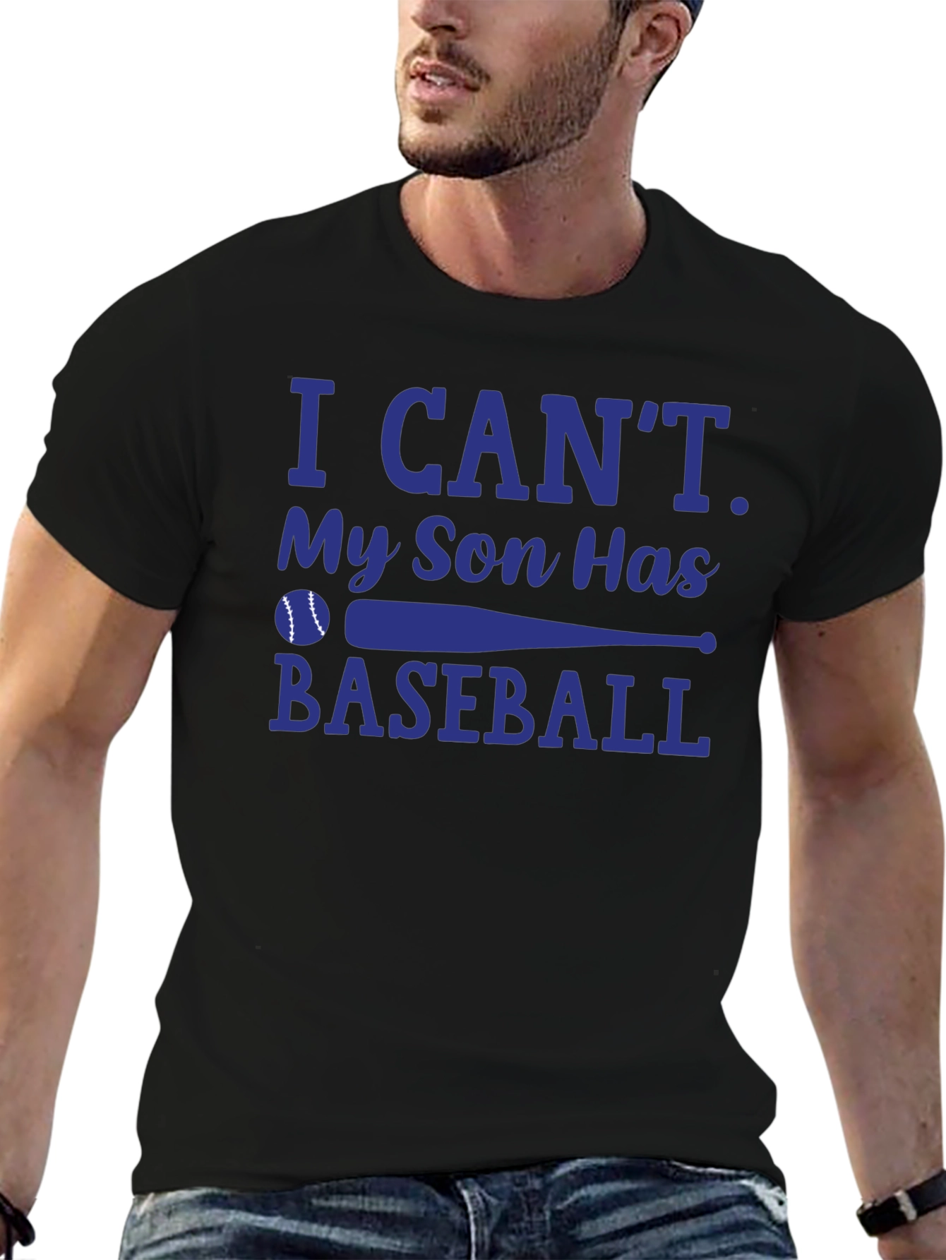 I Cant My Son Has Baseball T-Shirt