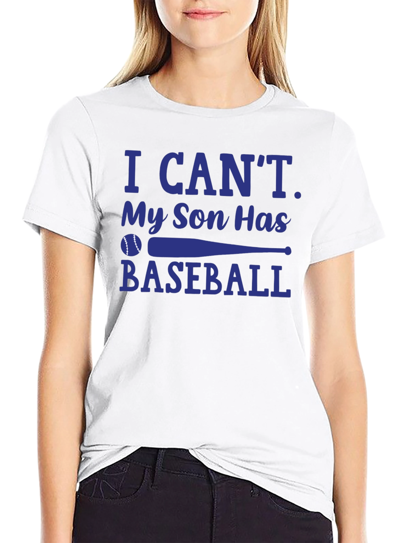 I Cant My Son Has Baseball T-Shirt