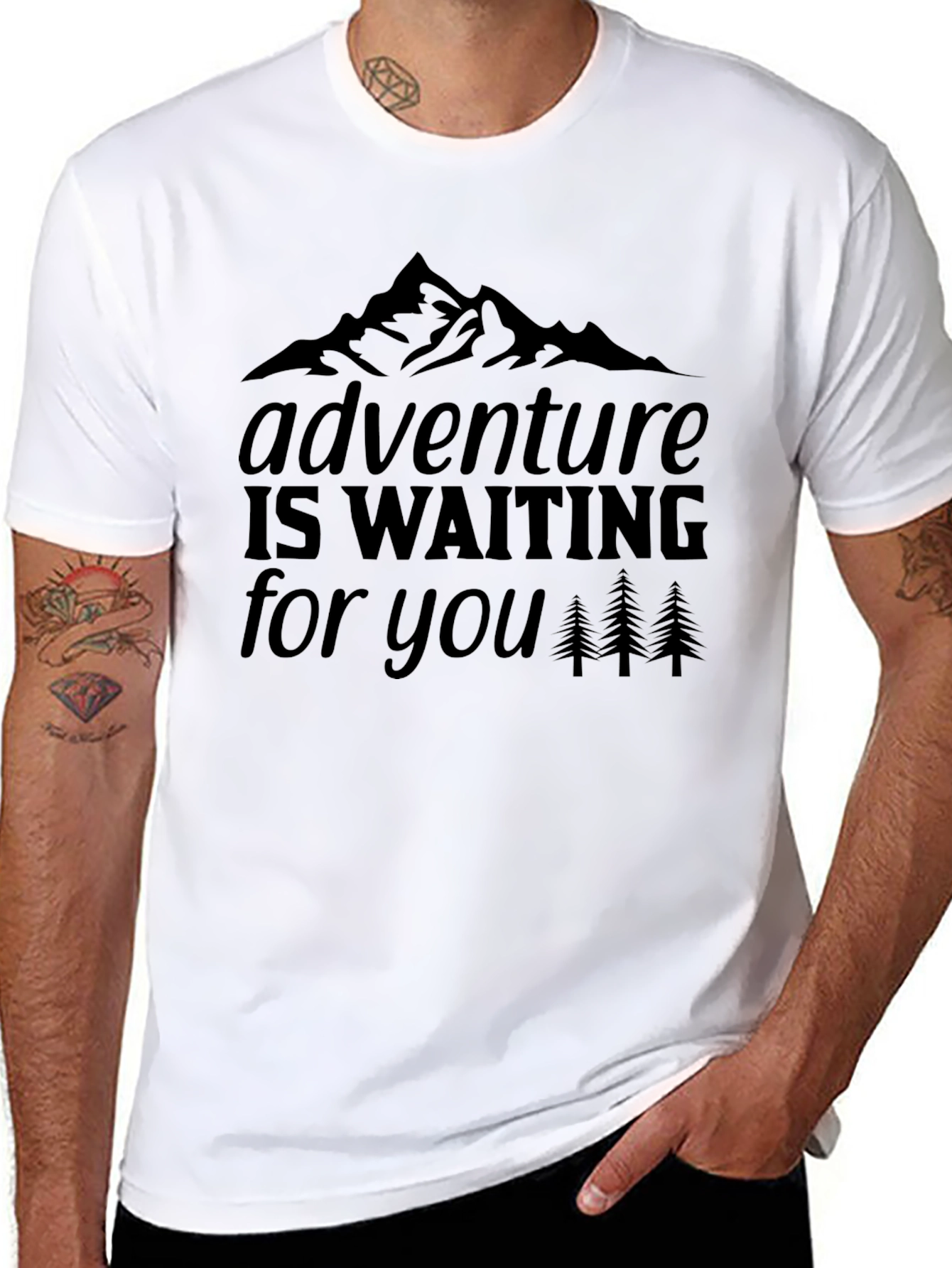 Adventure Awaits Graphic T-Shirt