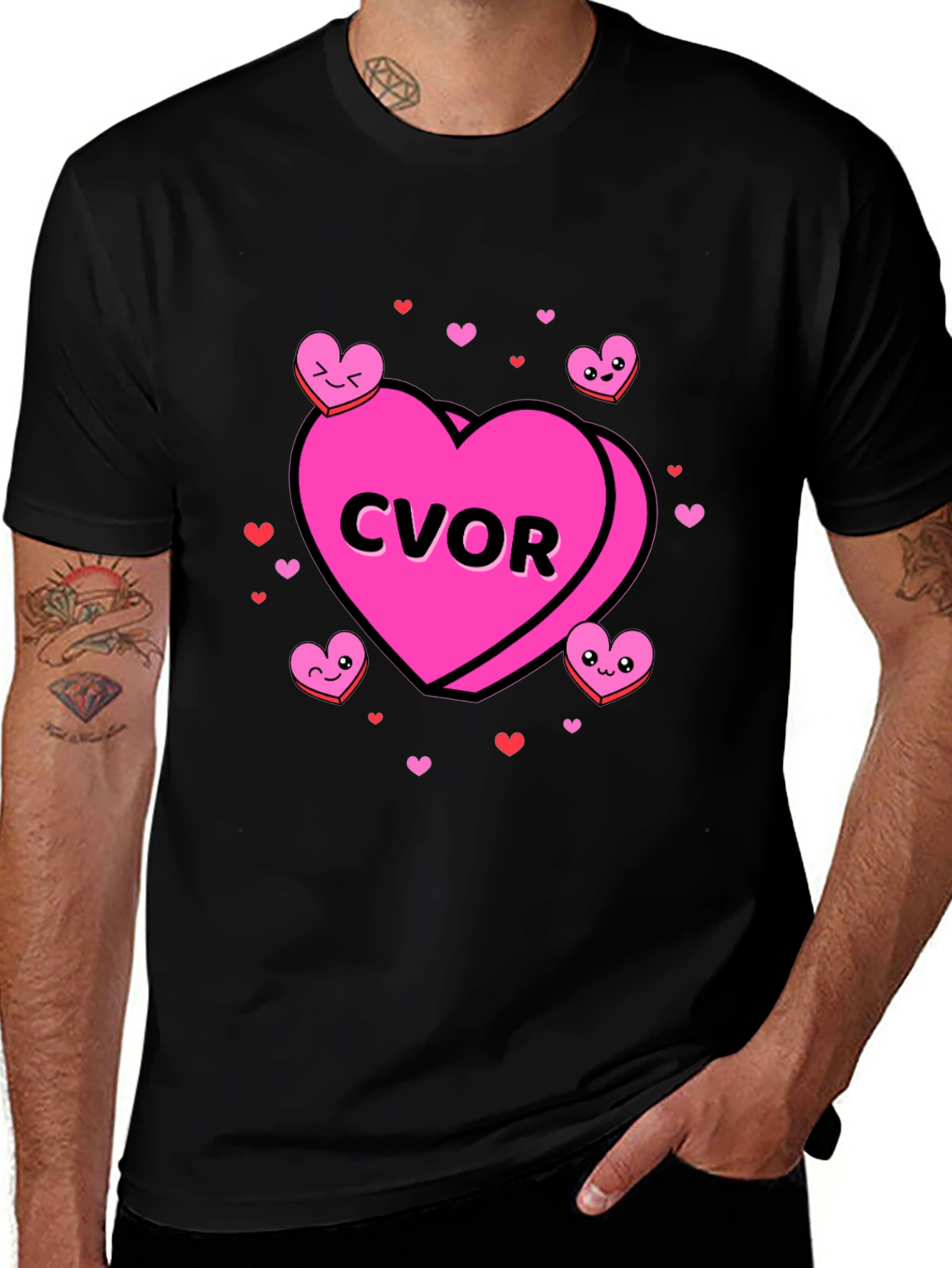 CVOR Heart Valentines Day T-Shirt