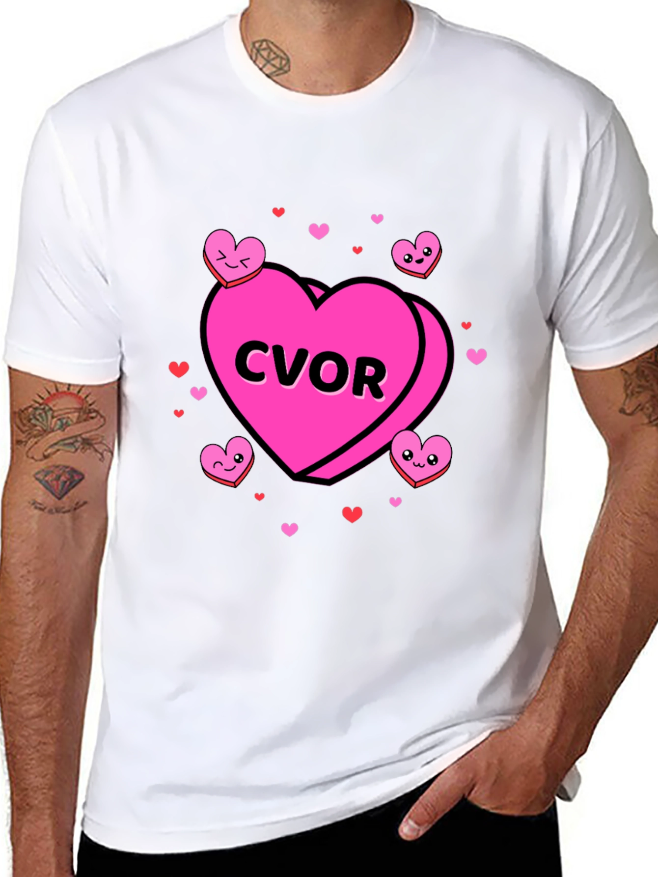 CVOR Heart Valentines Day T-Shirt