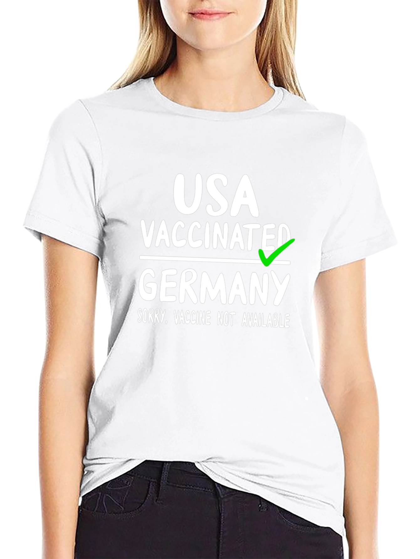 USA Vaccinated vs. Germany T-Shirt