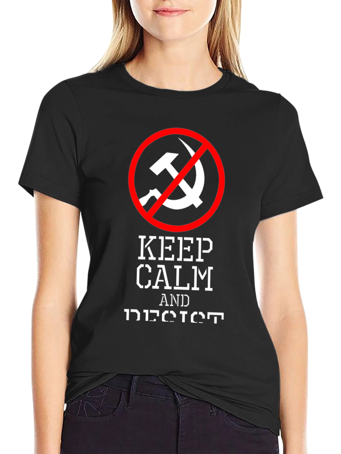 Keep Calm Resist Anti-Communism T-Shirt