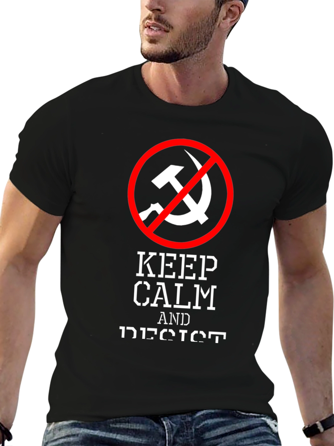 Keep Calm Resist Anti-Communism T-Shirt