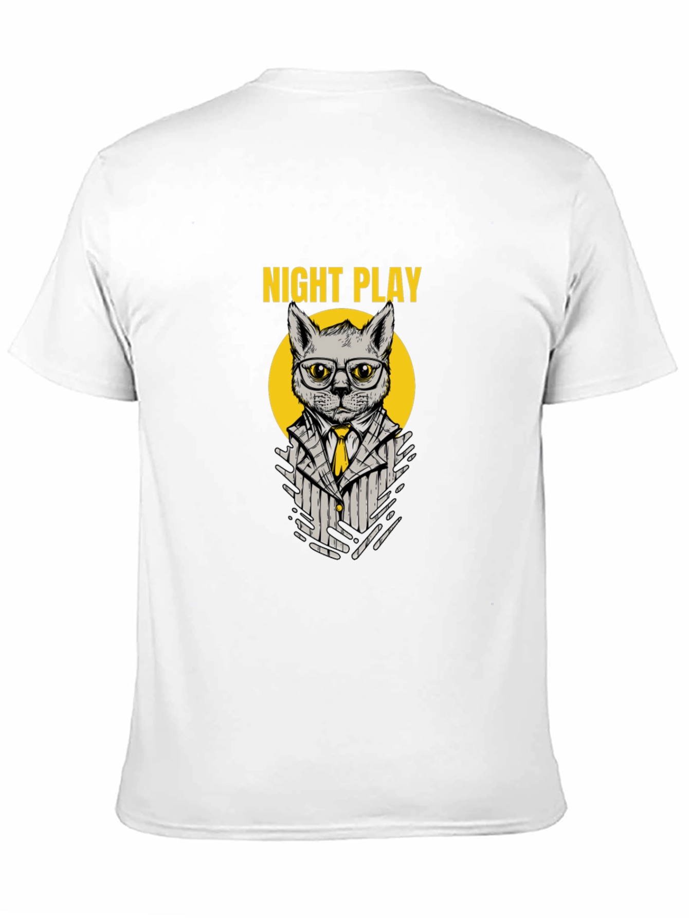 Night Play Cat T-Shirt