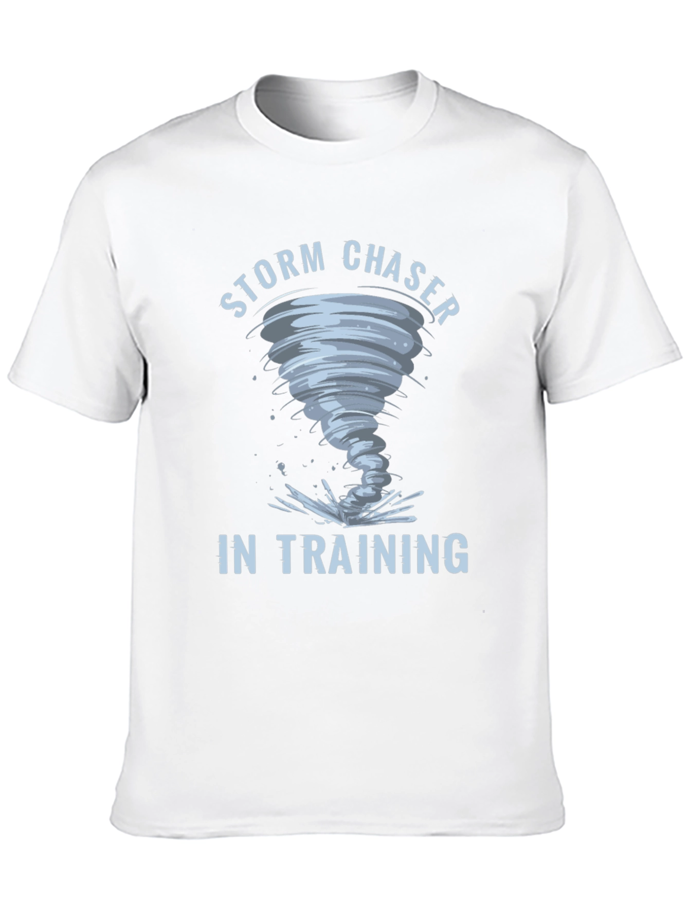 Storm Chaser in Training Black Graphic T-Shirt