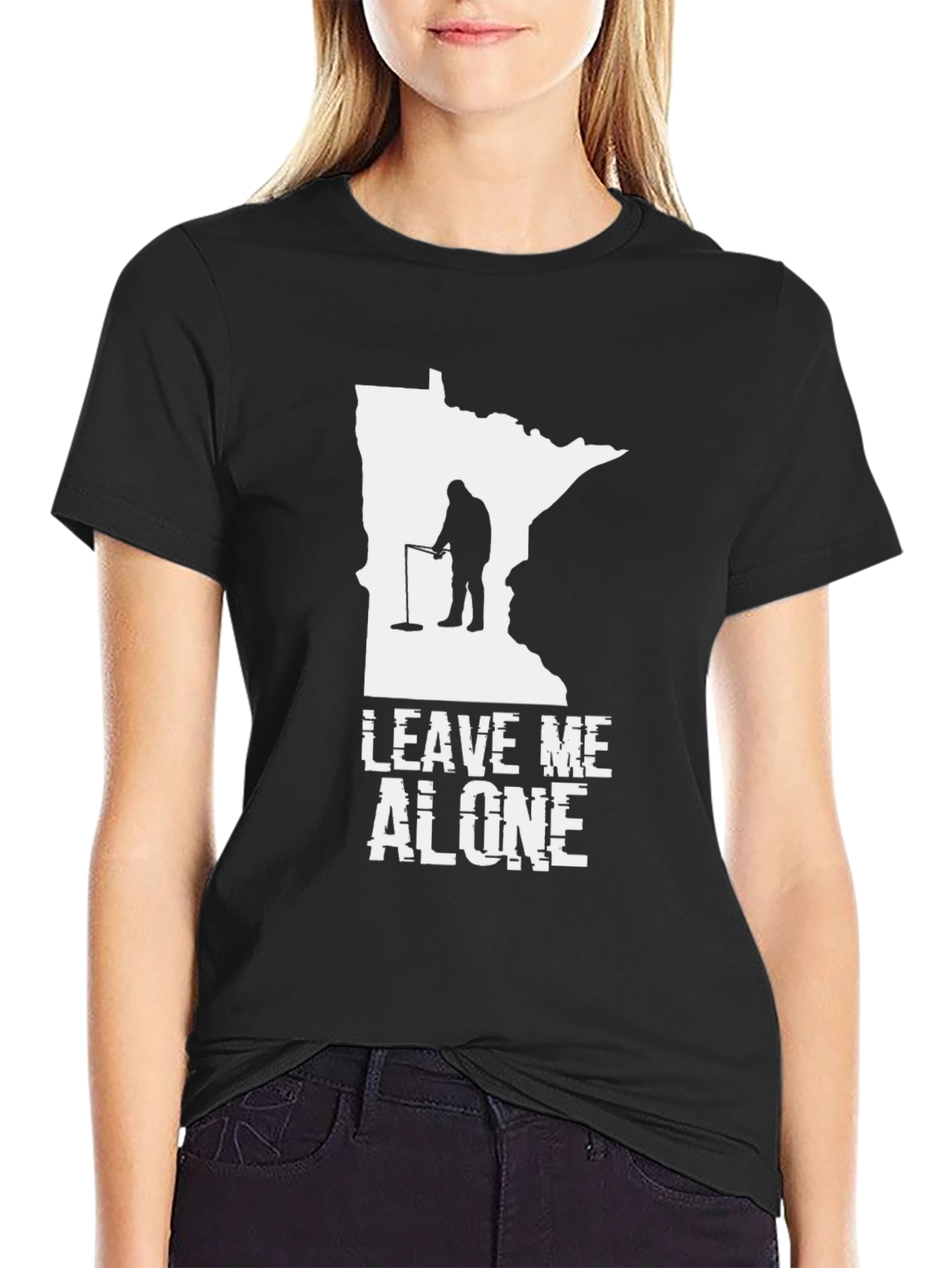 Leave Me Alone T-Shirt Metal Detecting Minnesota