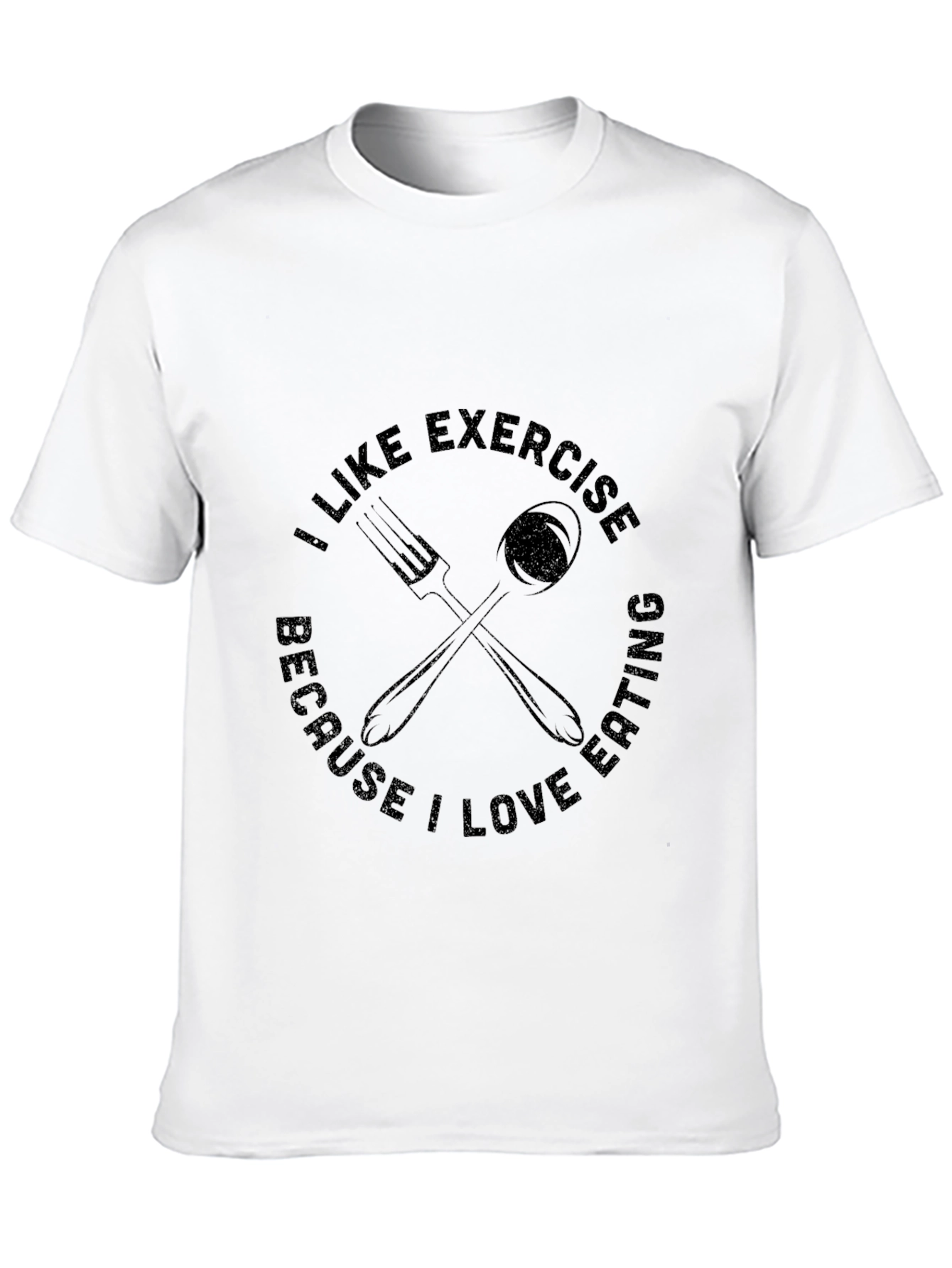 Exercise Eating T-Shirt