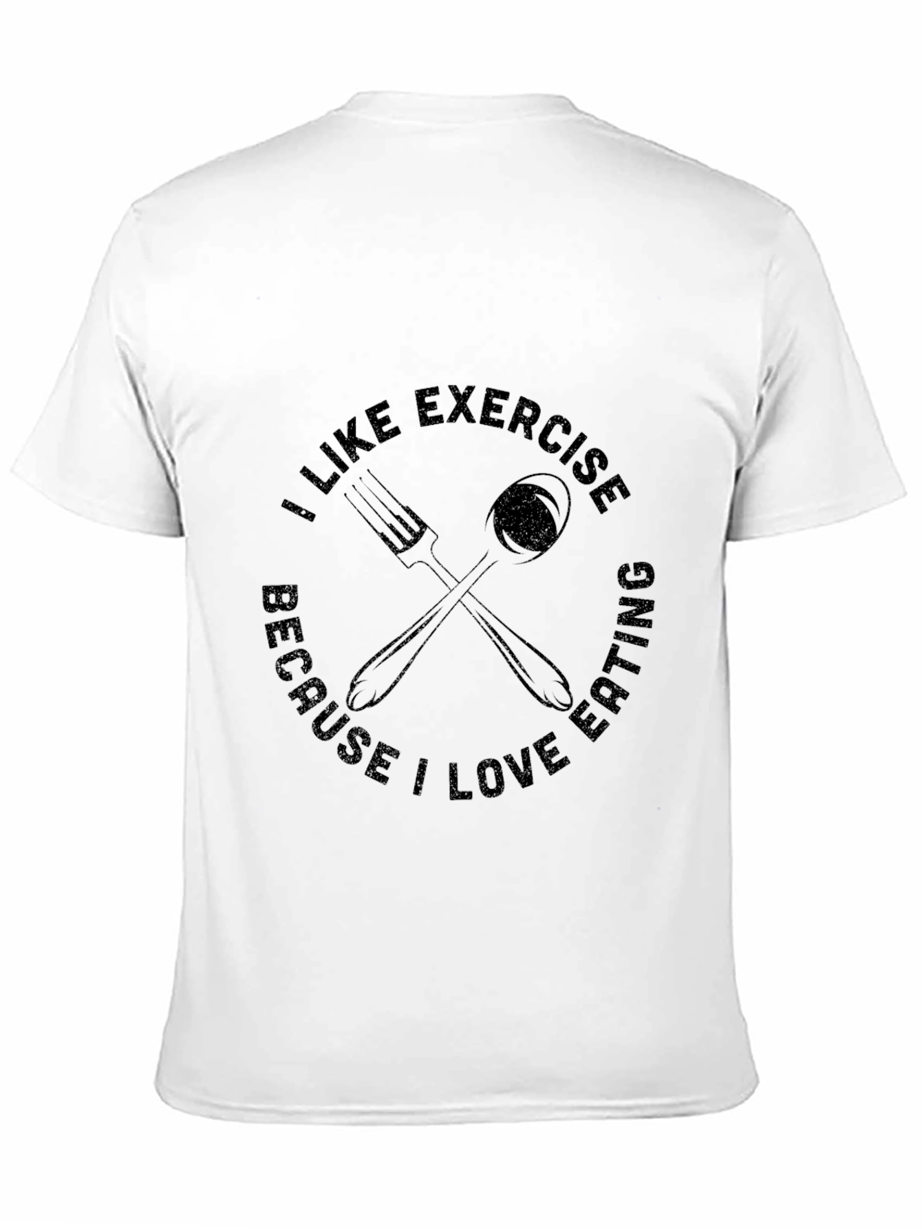 Exercise Eating T-Shirt