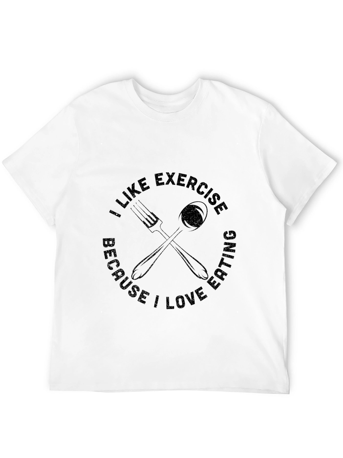 Exercise Eating T-Shirt
