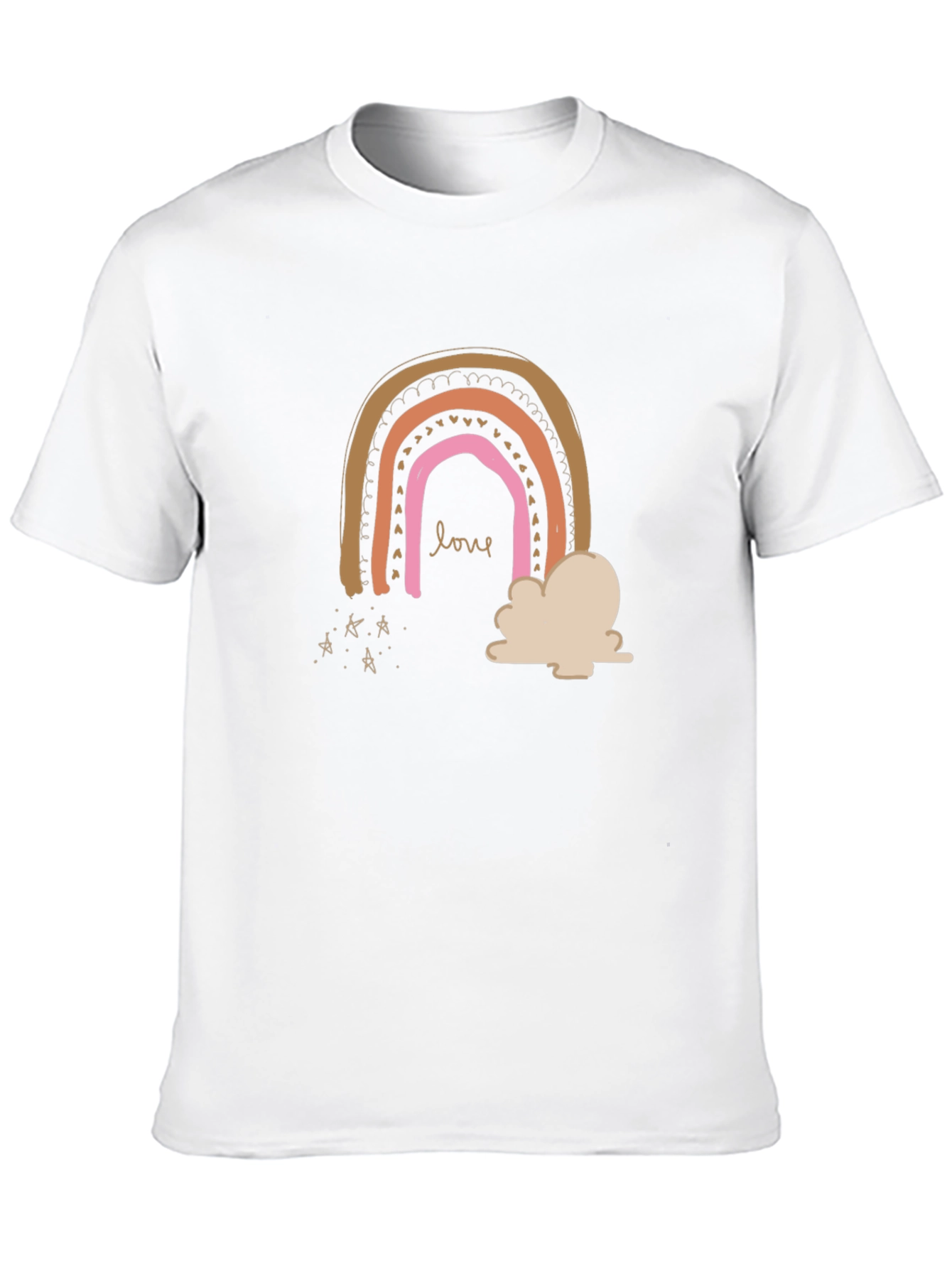 Love Rainbow Graphic T-Shirt - Trendy & Stylish