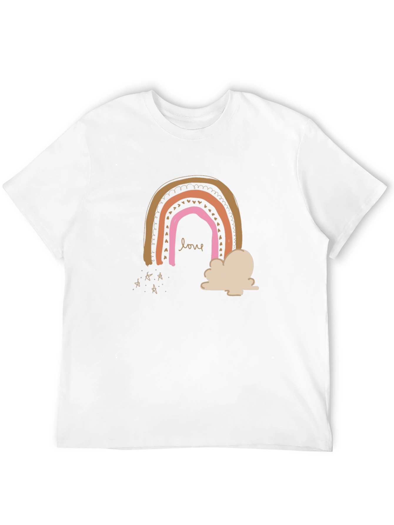 Love Rainbow Graphic T-Shirt - Trendy & Stylish