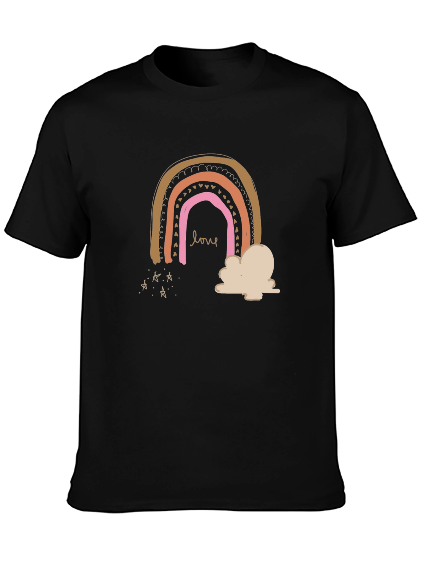 Love Rainbow Graphic T-Shirt - Trendy & Stylish