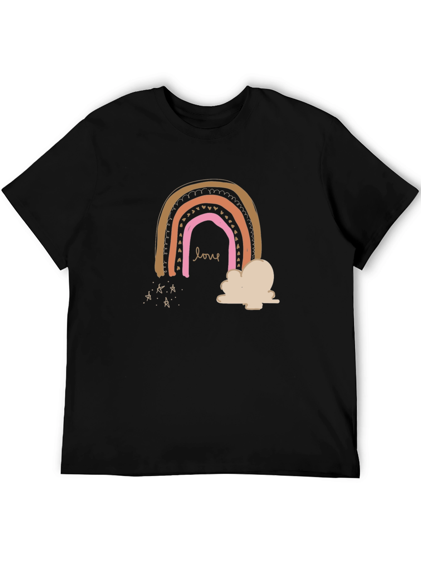 Love Rainbow Graphic T-Shirt - Trendy & Stylish